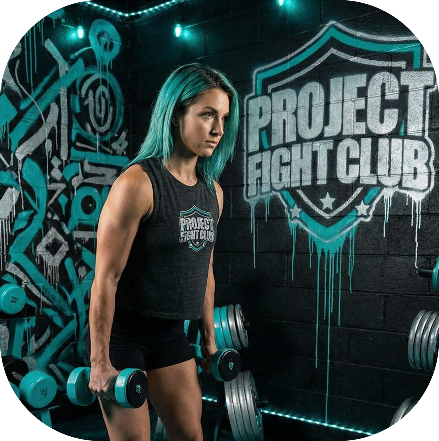 WOMENS DARK GREY CROPPED RACERBACK TANK - FIGHT ADDICTION