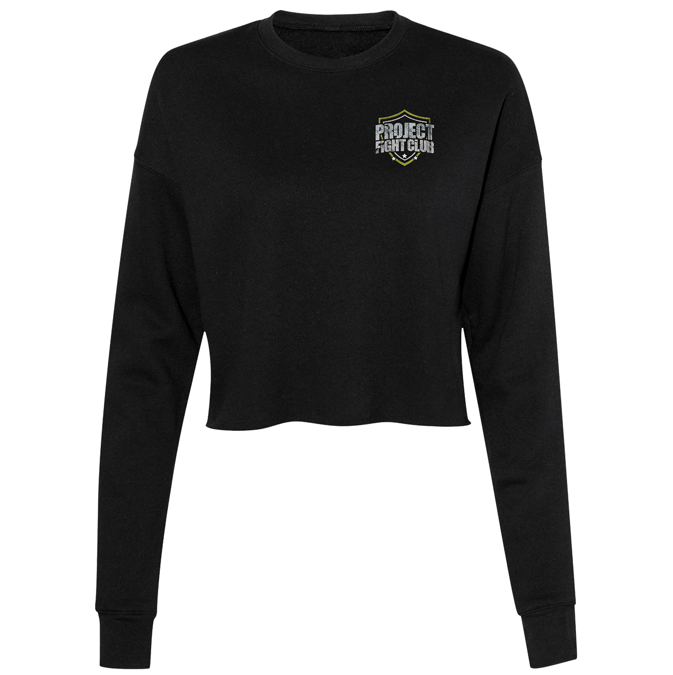 BLACK CROPPED SWEATSHIRT - SPREAD CHRISTIANITY
