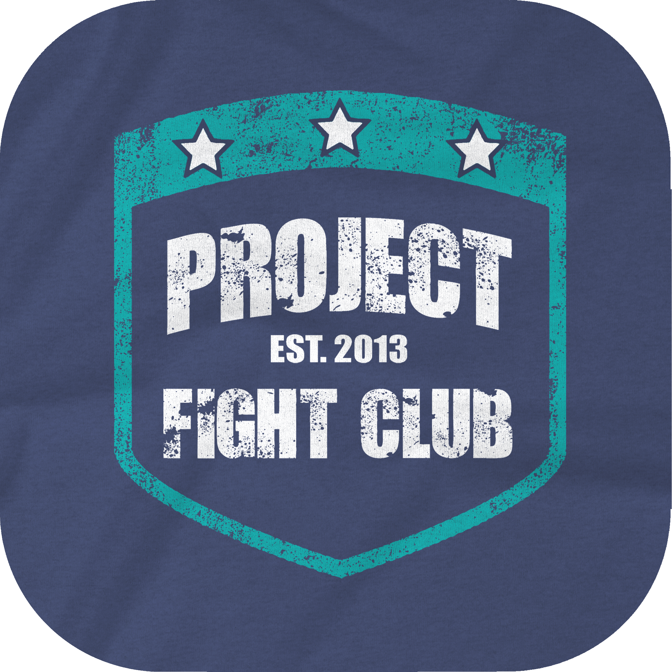 WOMENS DARK BLUE T-SHIRT - FIGHT ADDICTION