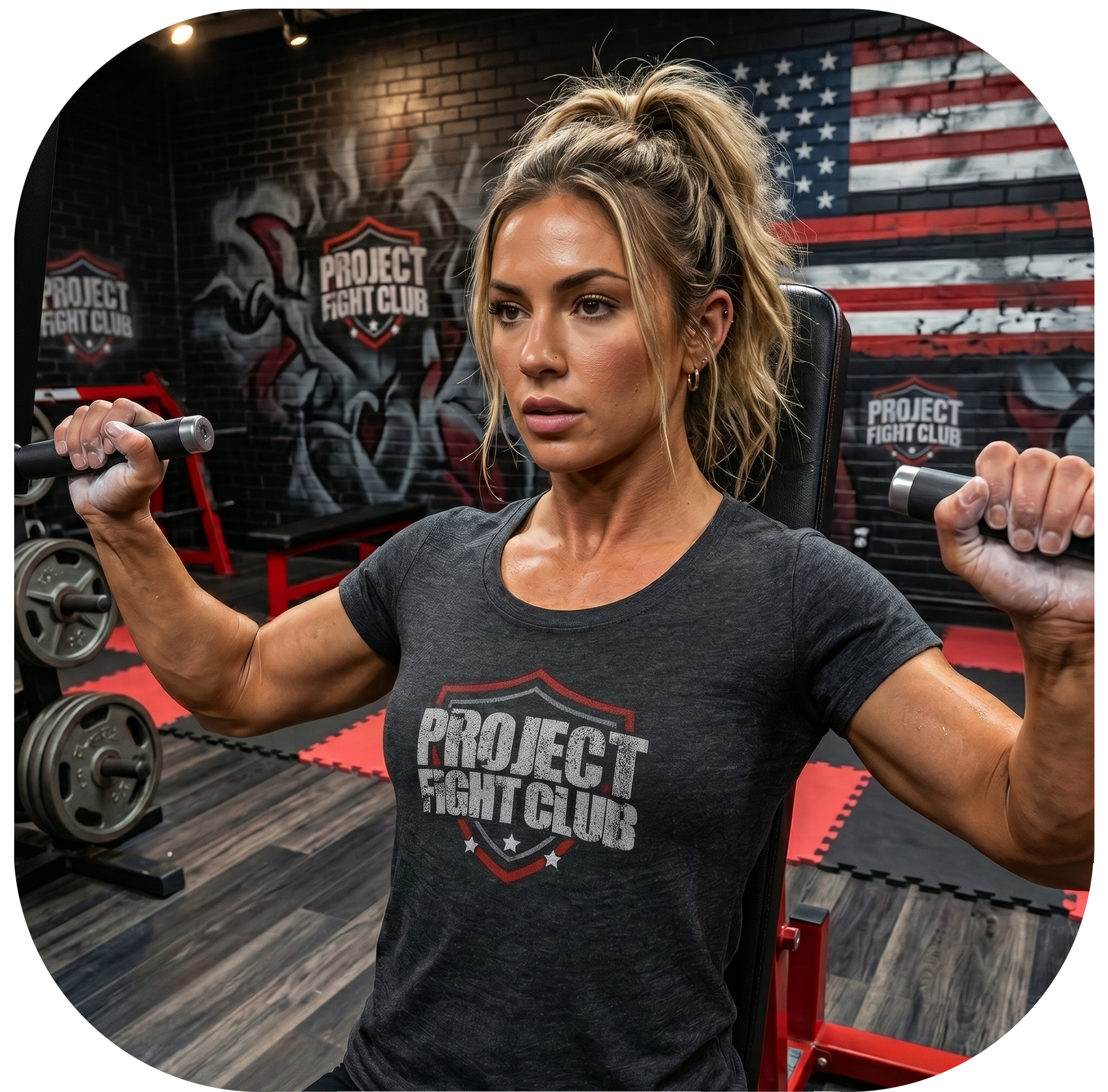 WOMENS DARK GREY T-SHIRT - HONOR FIREFIGHTERS & EMTs