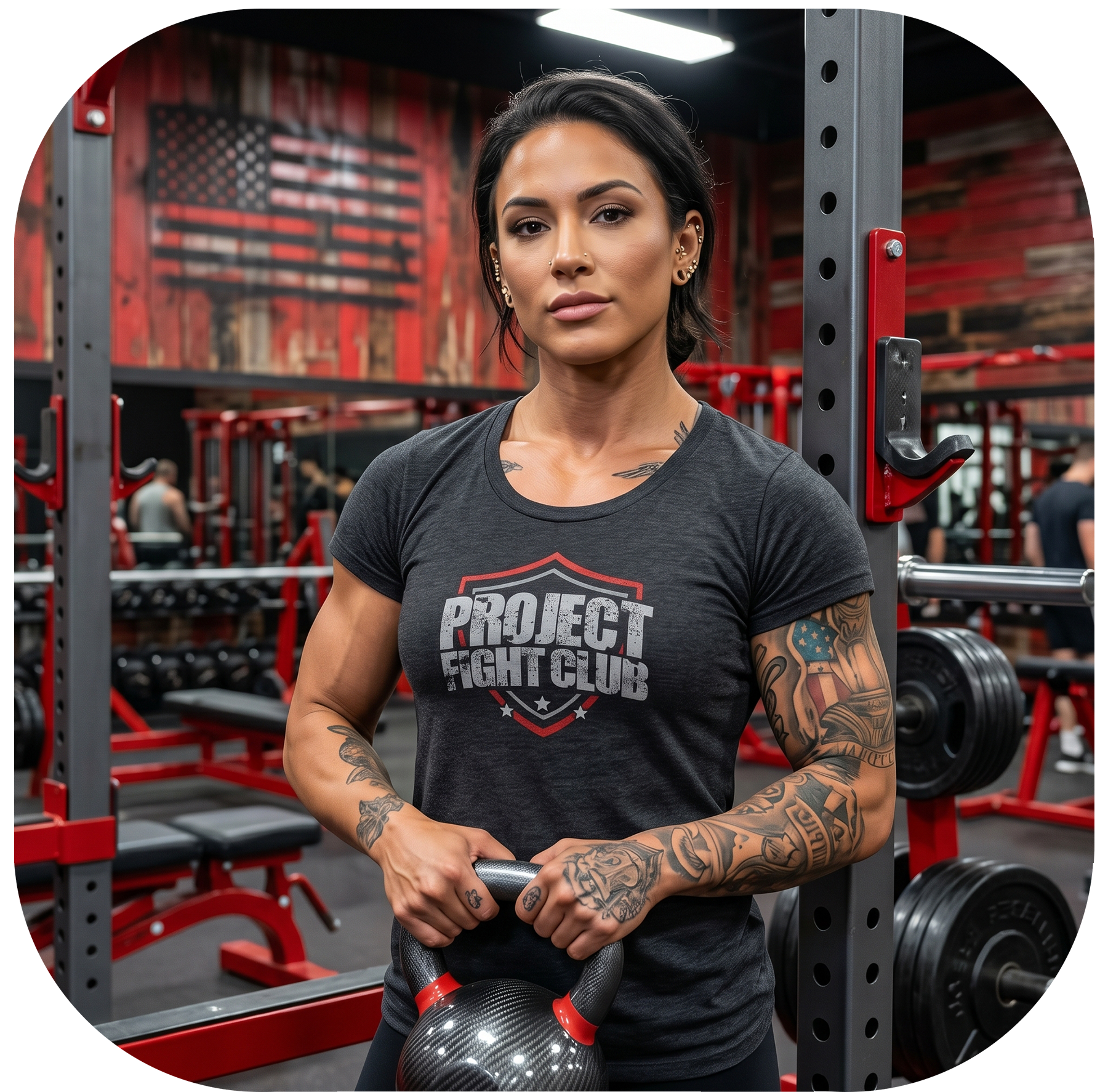 WOMENS DARK GREY T-SHIRT - HONOR FIREFIGHTERS & EMTs