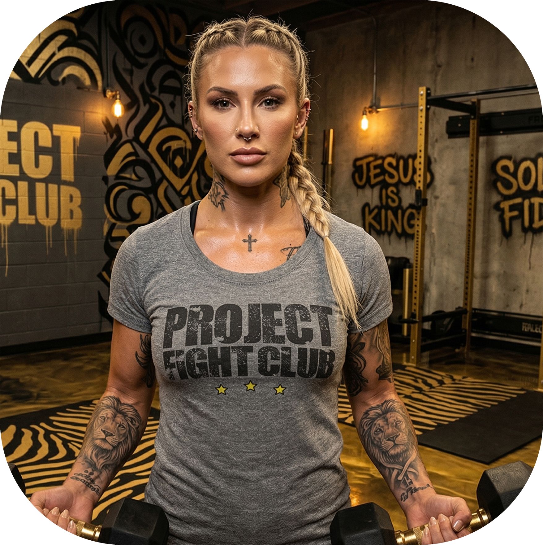 WOMENS GREY T-SHIRT - SPREAD CHRISTIANITY