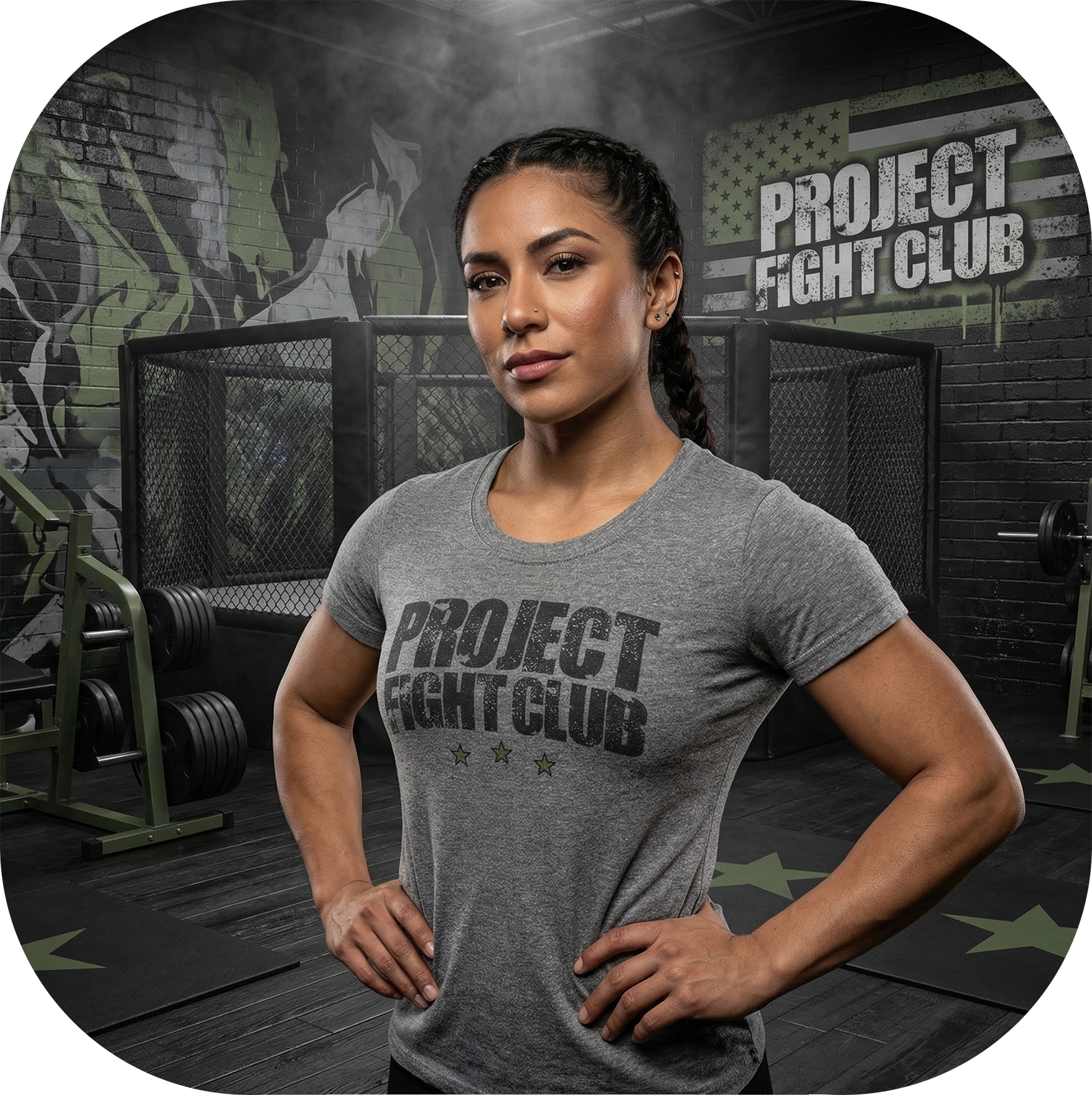 WOMENS GREY T-SHIRT - HONOR SOLDIERS & VETERANS