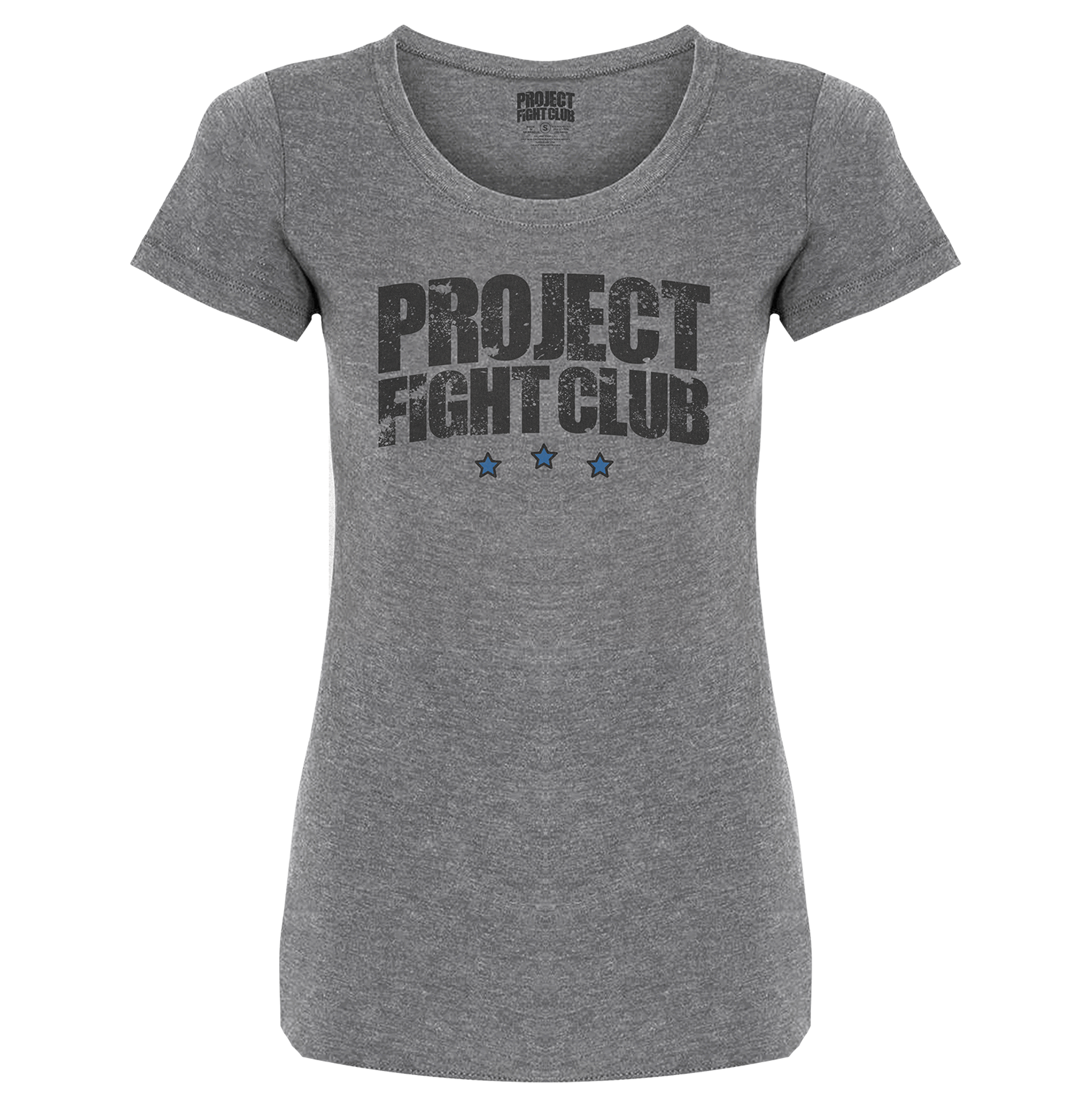 WOMENS GREY T-SHIRT - SUPPORT POLICE