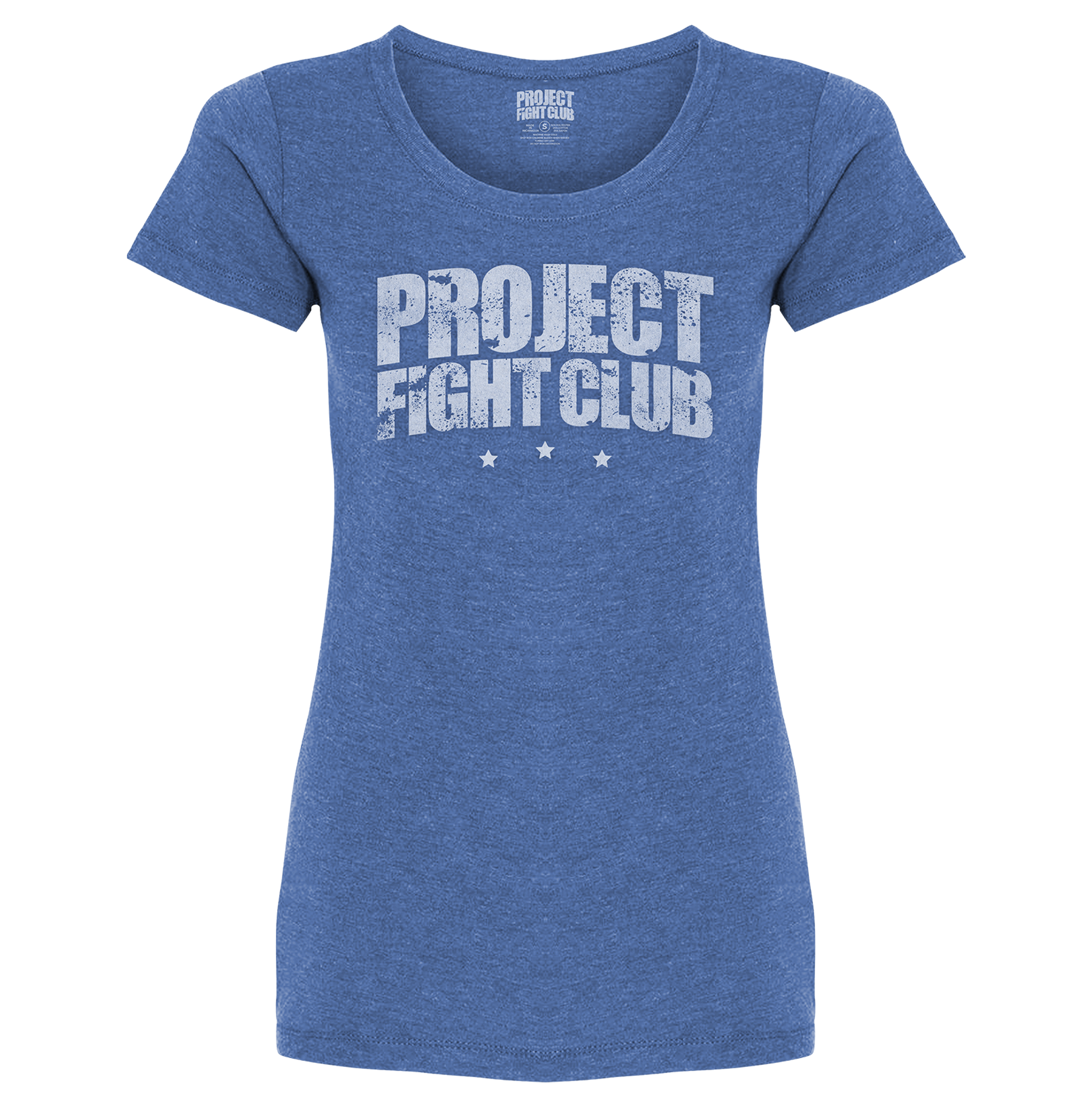 WOMENS LIGHT BLUE T-SHIRT - SUPPORT POLICE
