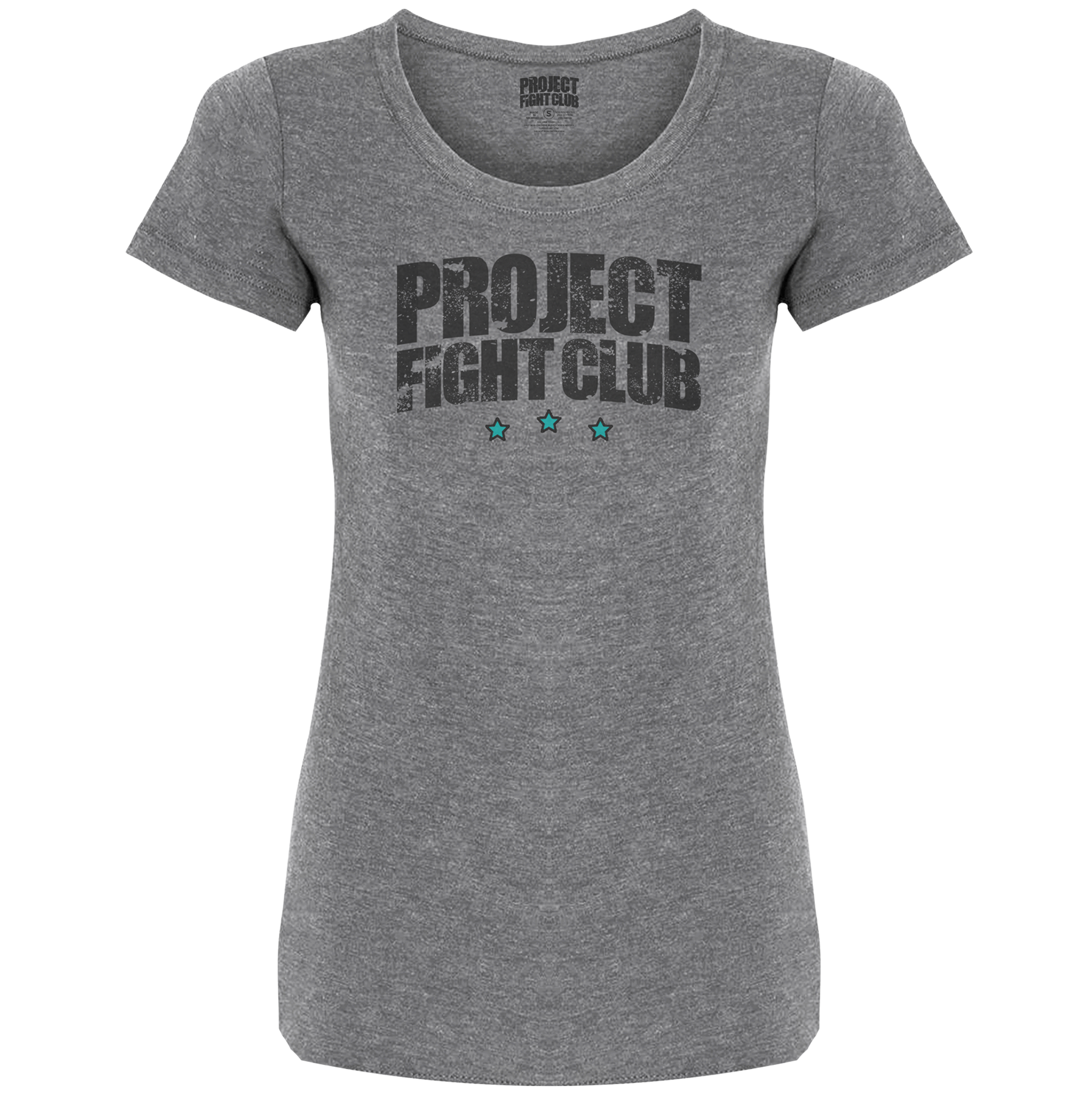 WOMENS GREY T-SHIRT - FIGHT ADDICTION