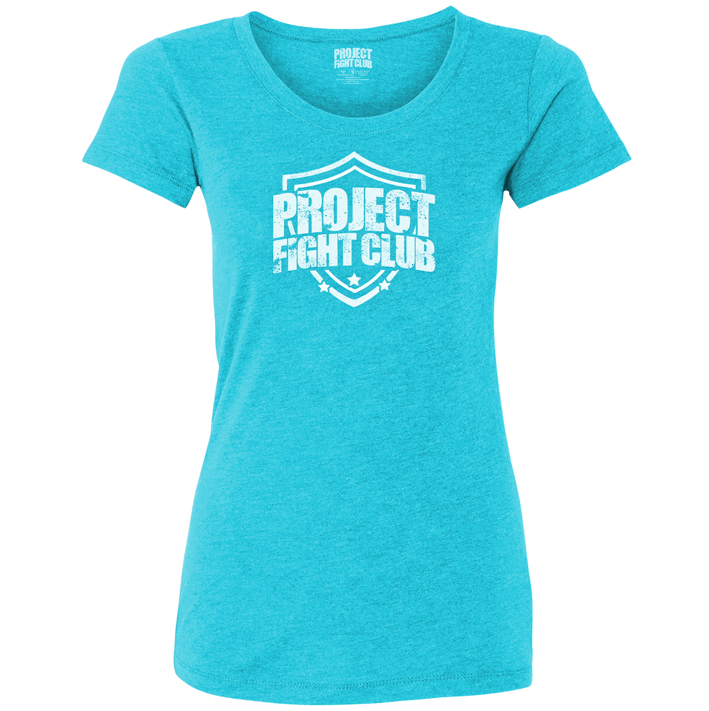 WOMENS TAHITI BLUE T-SHIRT - FIGHT ADDICTION