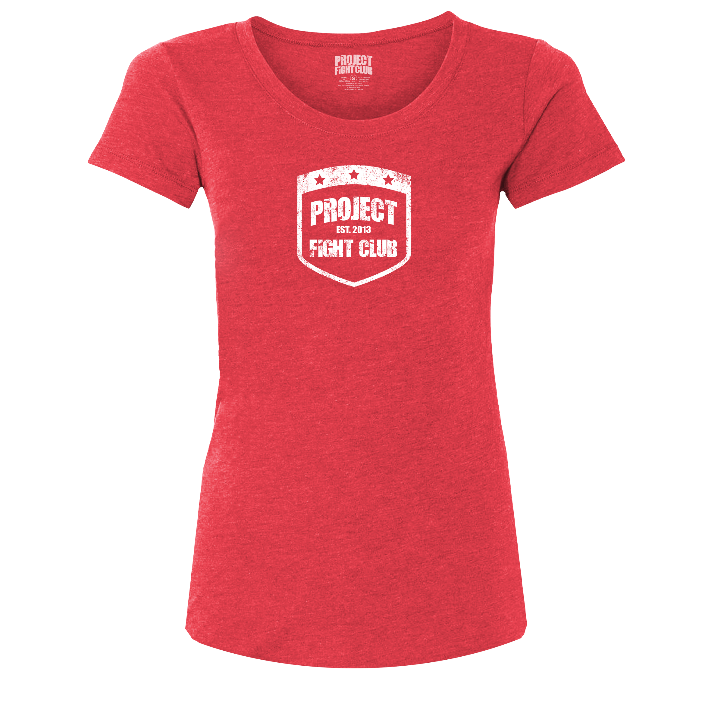 WOMENS RED T-SHIRT - HONOR FIREFIGHTERS & EMTs