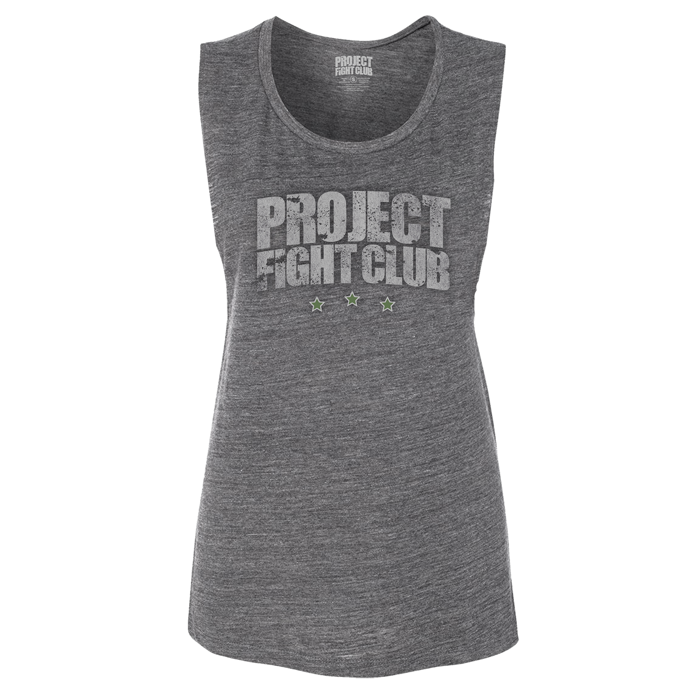 WOMENS ASPHALT MUSCLE TANK - HONOR SOLDIERS & VETERANS