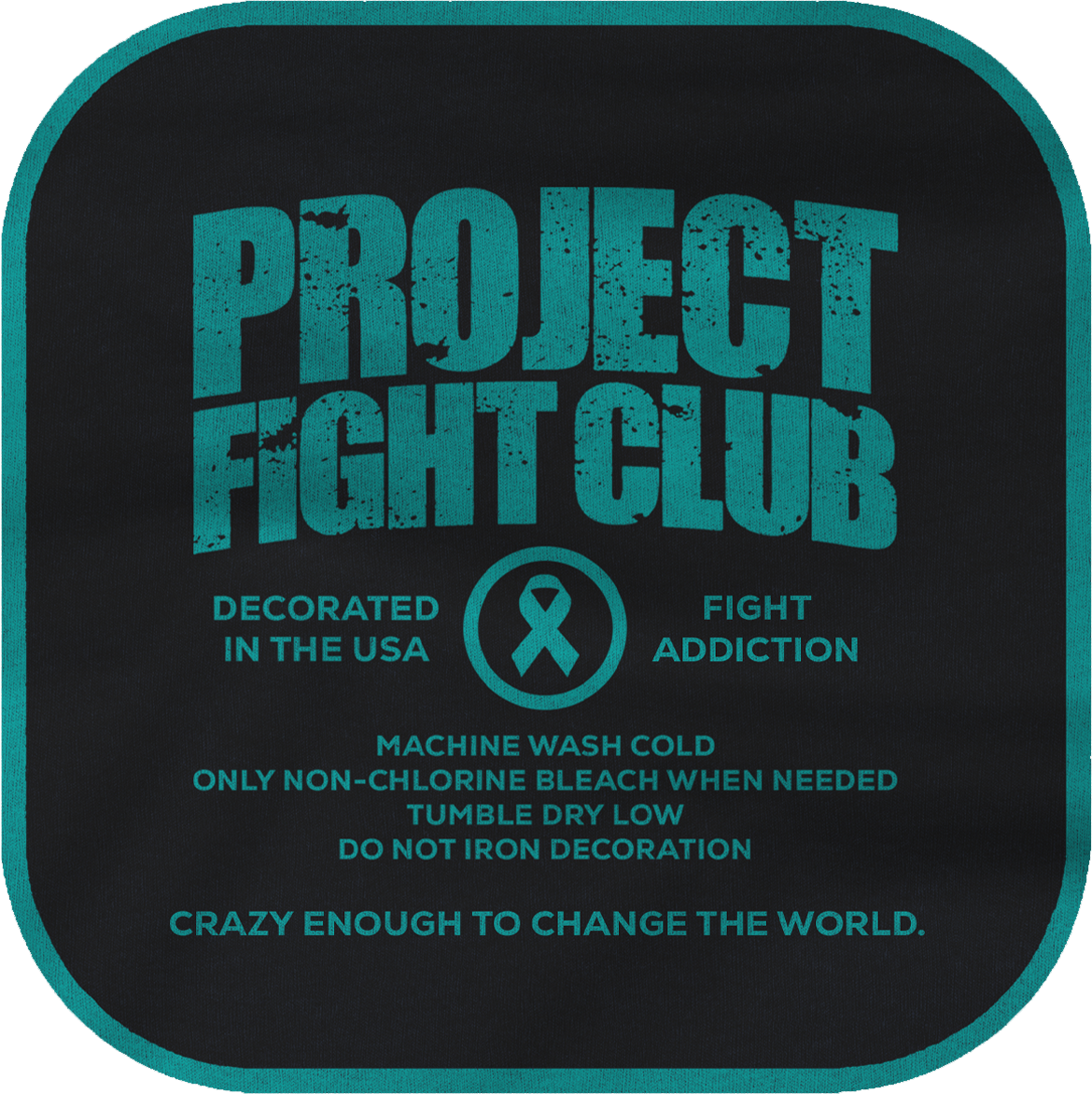 BLACK & GREY BASEBALL TEE #3 - FIGHT ADDICTION