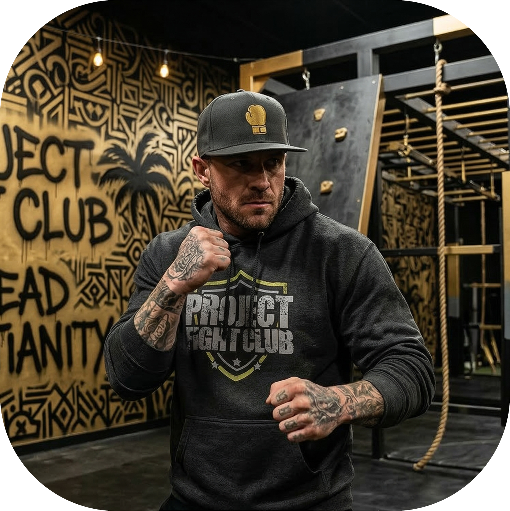 CHARCOAL HEATHER HEAVYWEIGHT HOODIE - SPREAD CHRISTIANITY