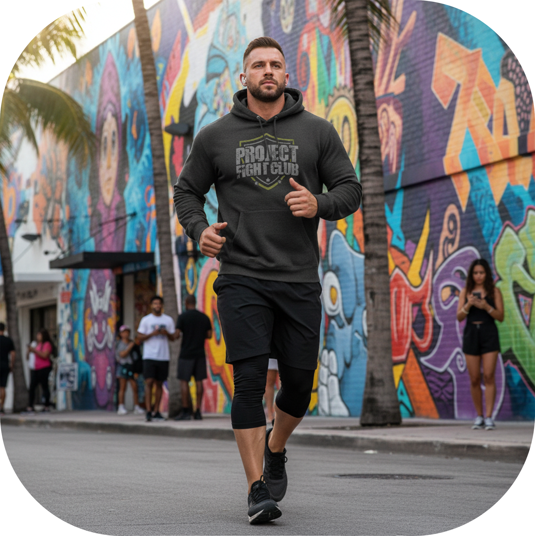 CHARCOAL HEATHER HEAVYWEIGHT HOODIE - SPREAD CHRISTIANITY