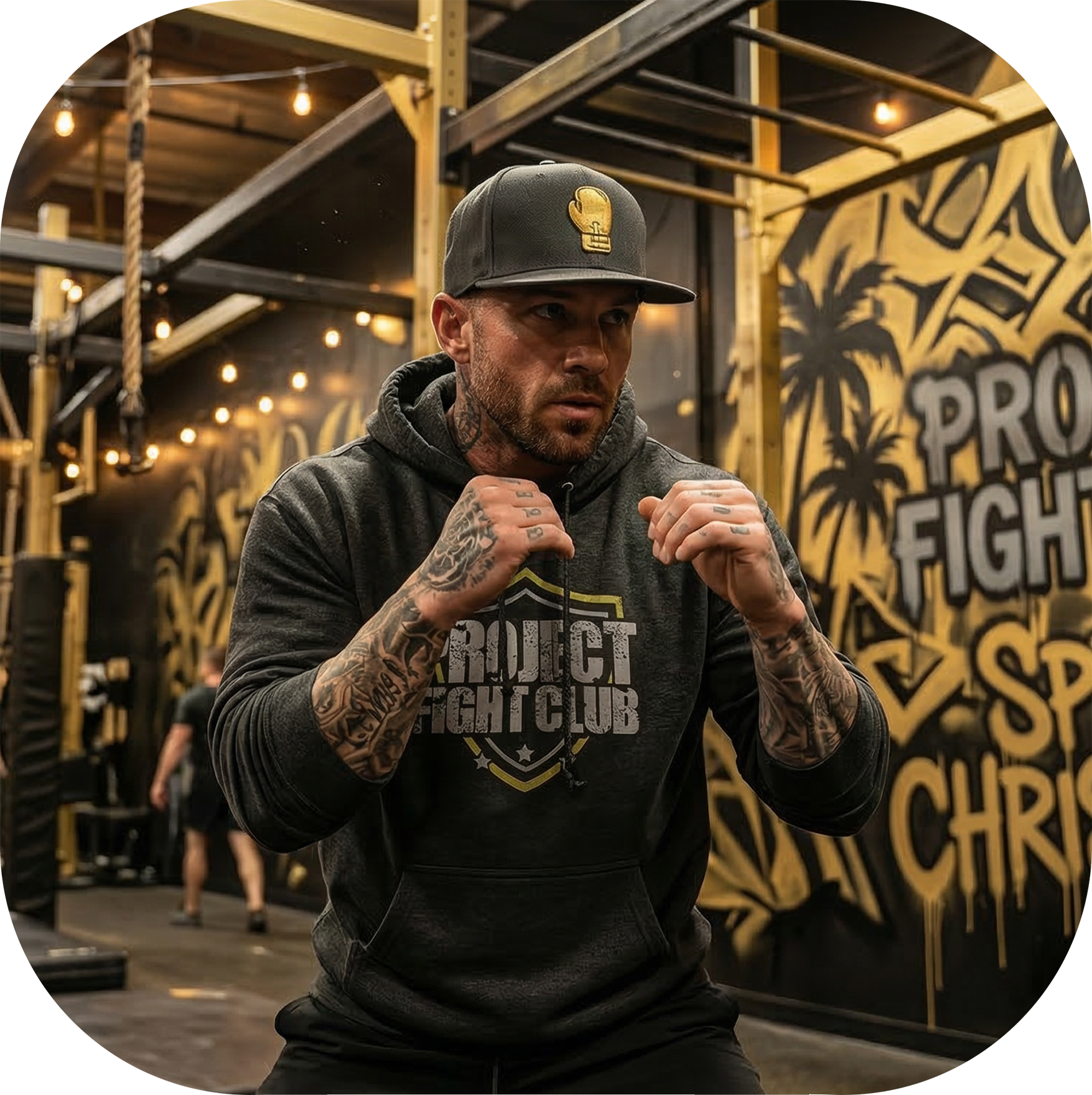 CHARCOAL HEATHER HEAVYWEIGHT HOODIE - SPREAD CHRISTIANITY