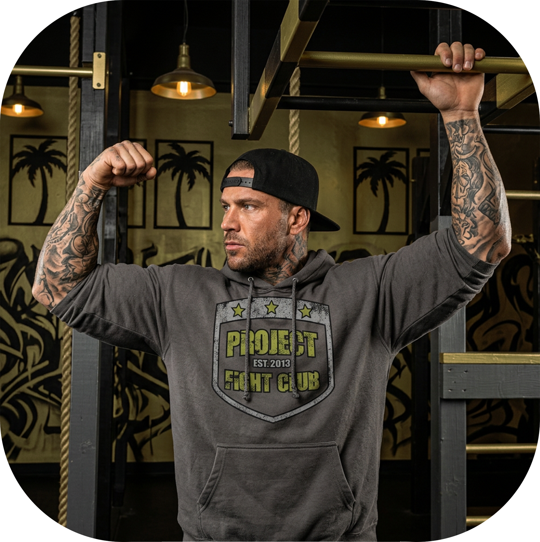 CHARCOAL HEAVYWEIGHT HOODIE #2 - SPREAD CHRISTIANITY