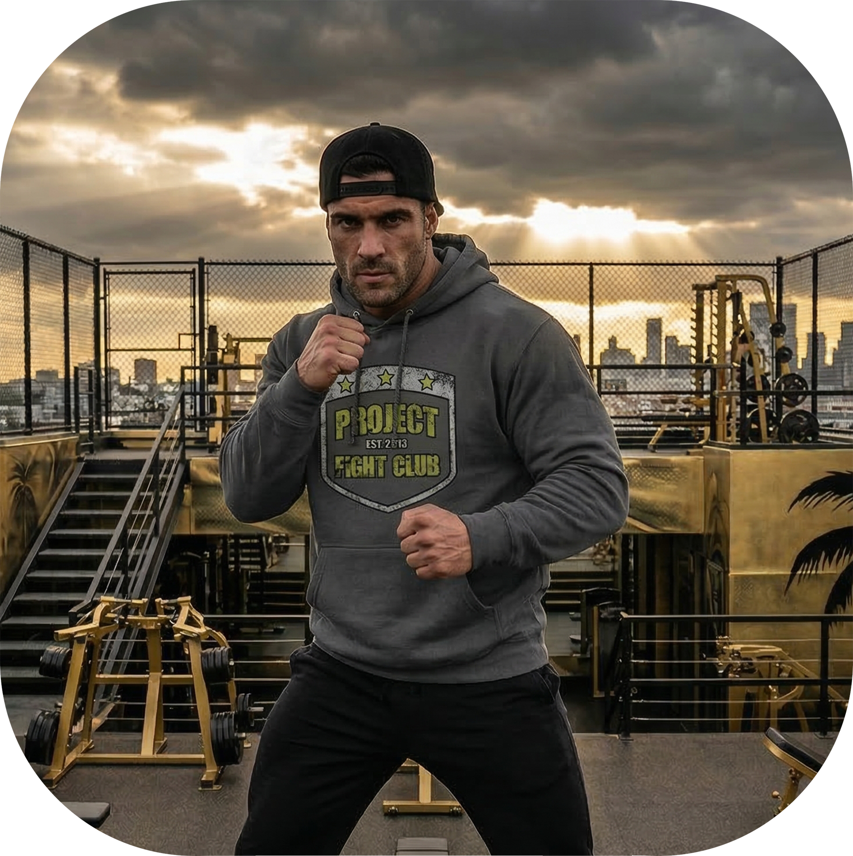 CHARCOAL HEAVYWEIGHT HOODIE #2 - SPREAD CHRISTIANITY