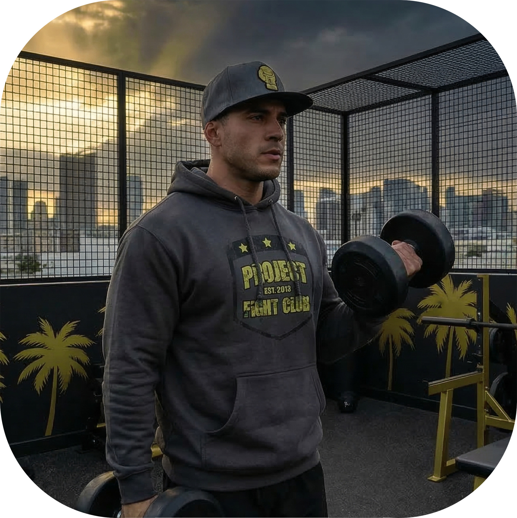 CHARCOAL HEAVYWEIGHT HOODIE - SPREAD CHRISTIANITY