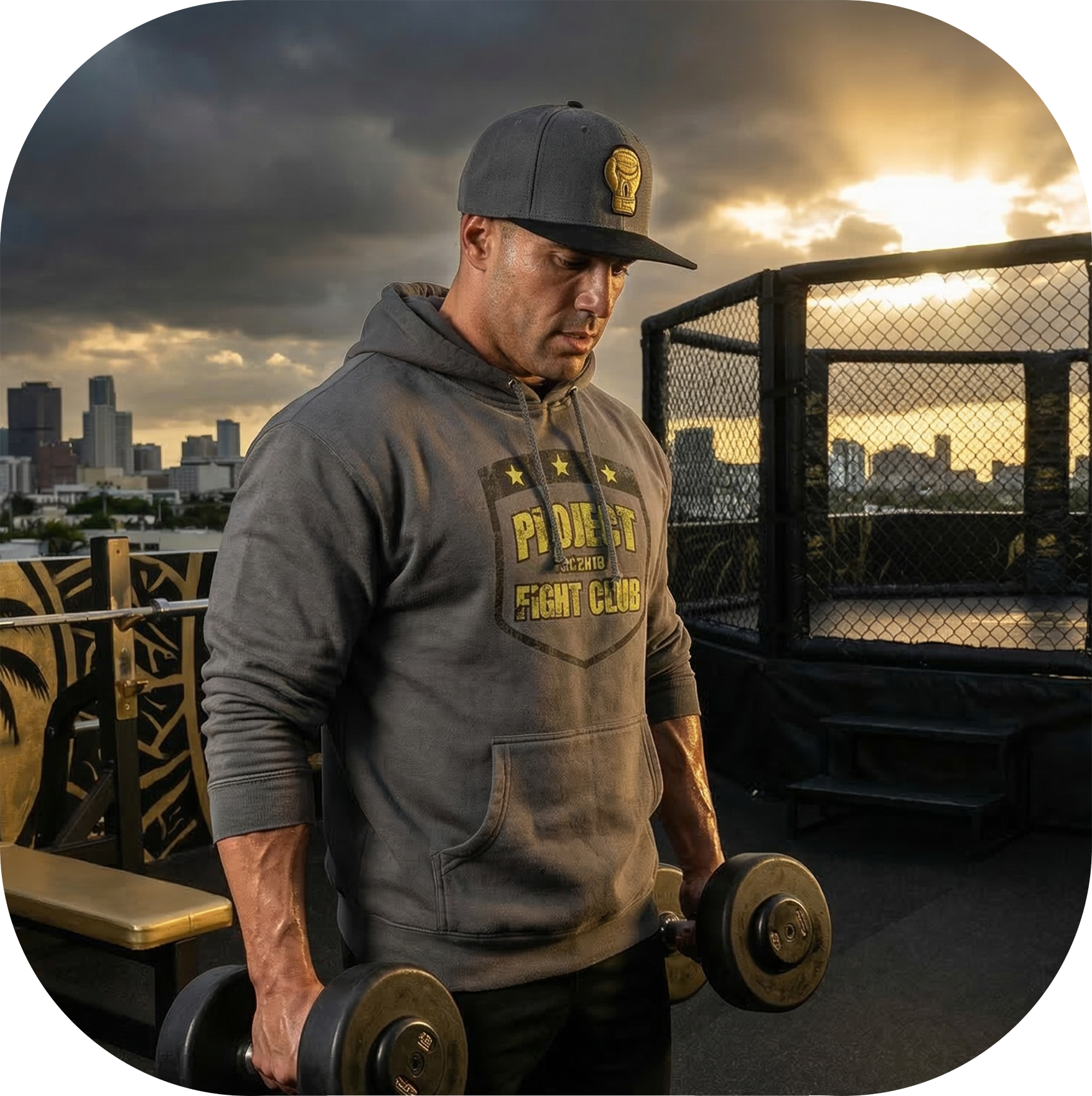 CHARCOAL HEAVYWEIGHT HOODIE - SPREAD CHRISTIANITY