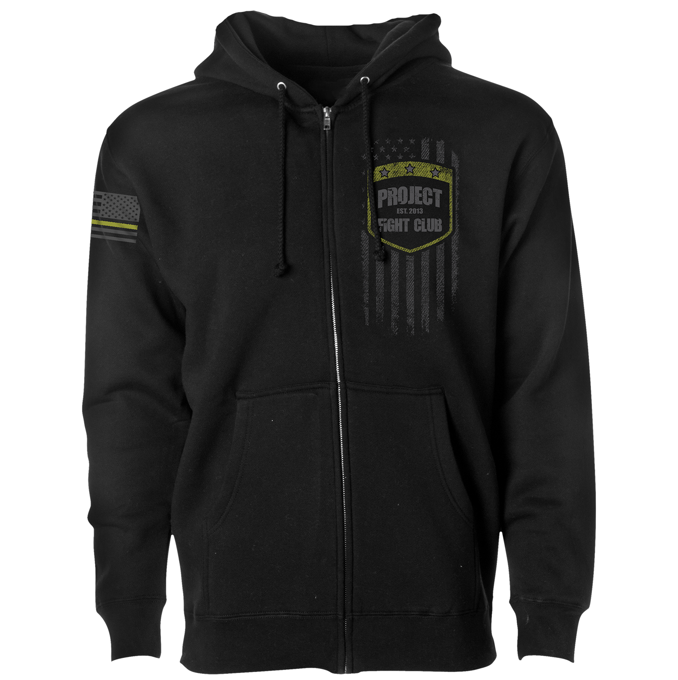 BLACK HEAVYWEIGHT ZIP HOODIE #2 - SPREAD CHRISTIANITY