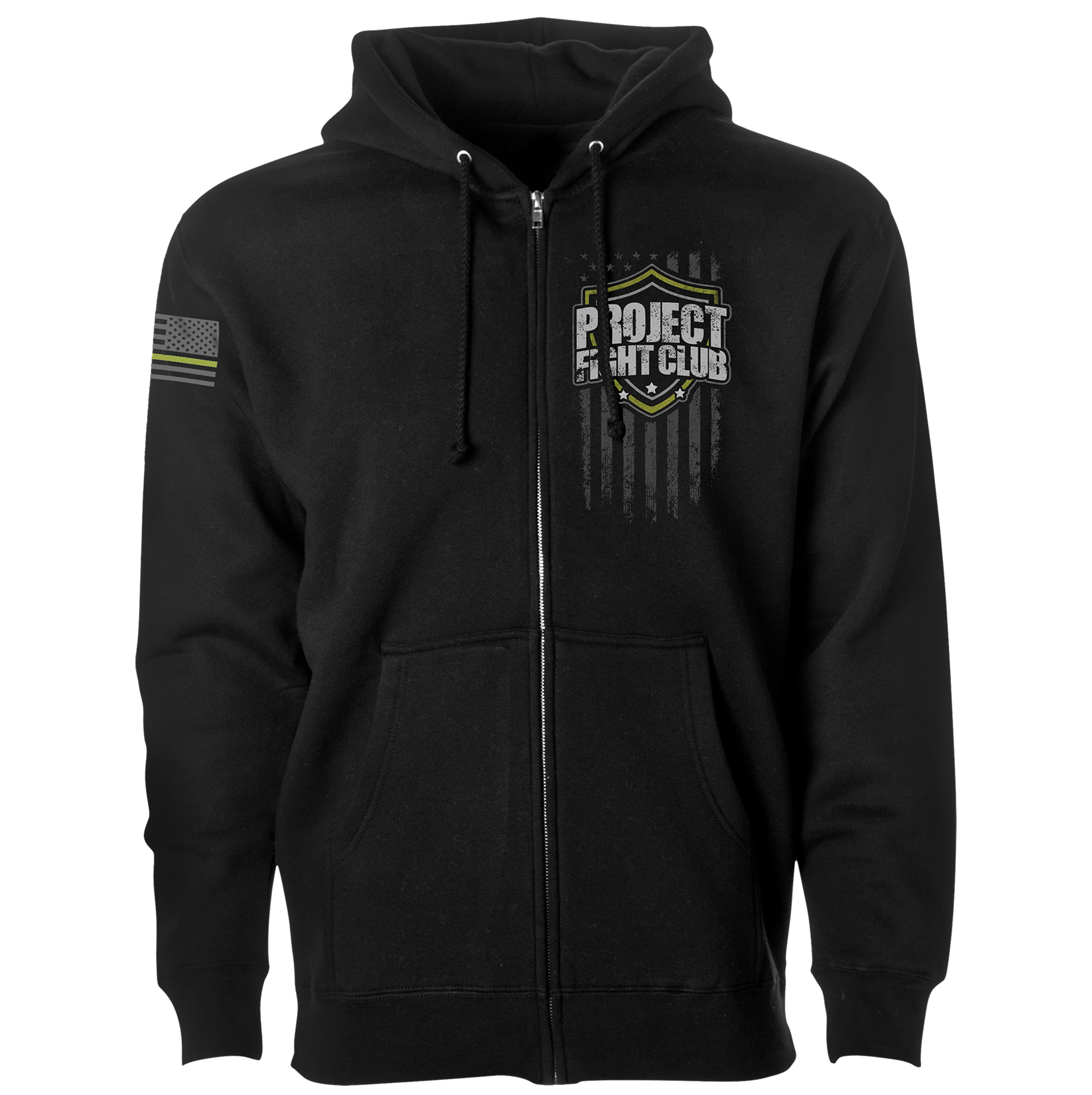 BLACK HEAVYWEIGHT ZIP HOODIE - SPREAD CHRISTIANITY