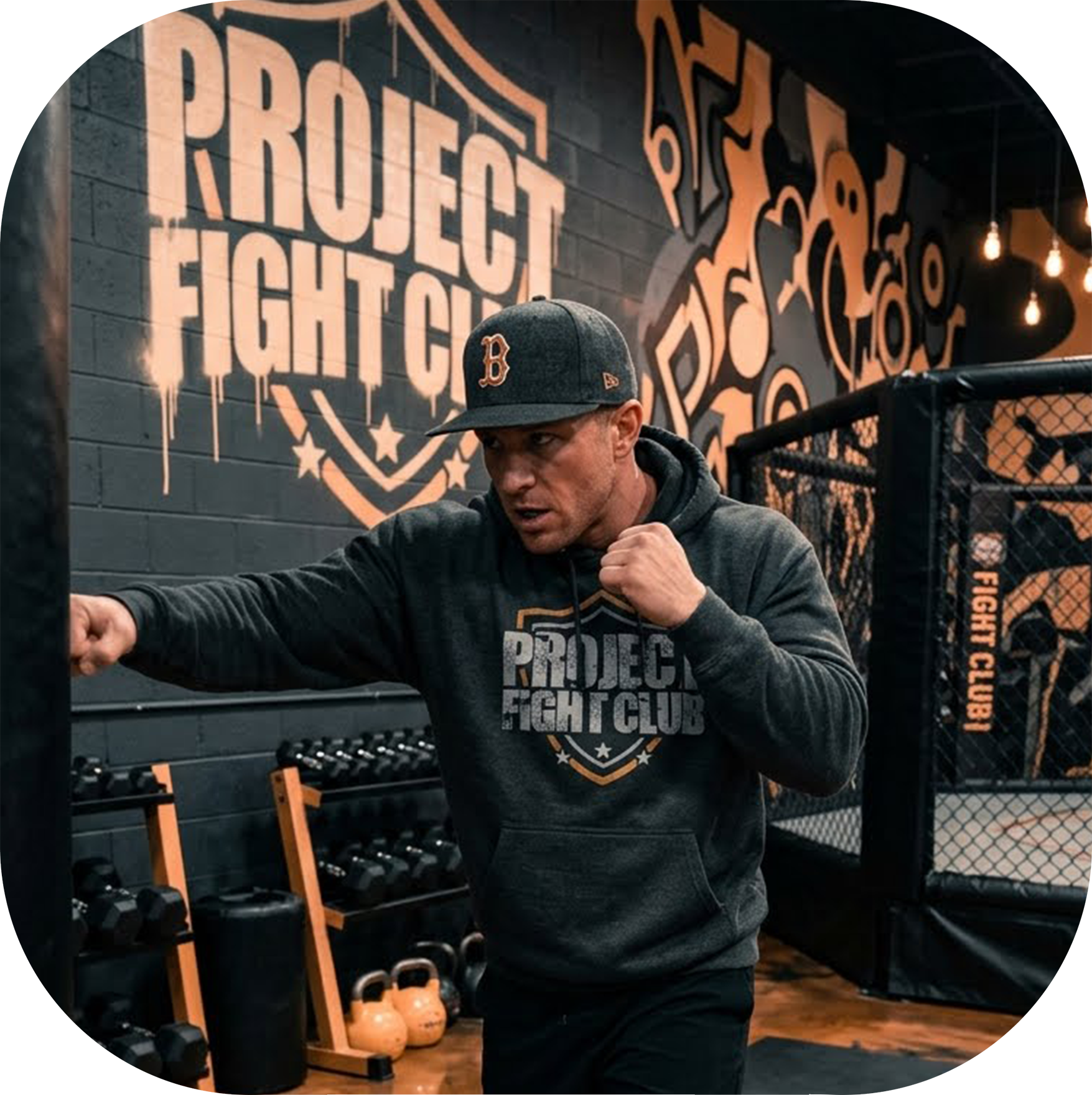 CHARCOAL HEATHER HEAVYWEIGHT HOODIE - PROTECT ANIMALS & WILDLIFE