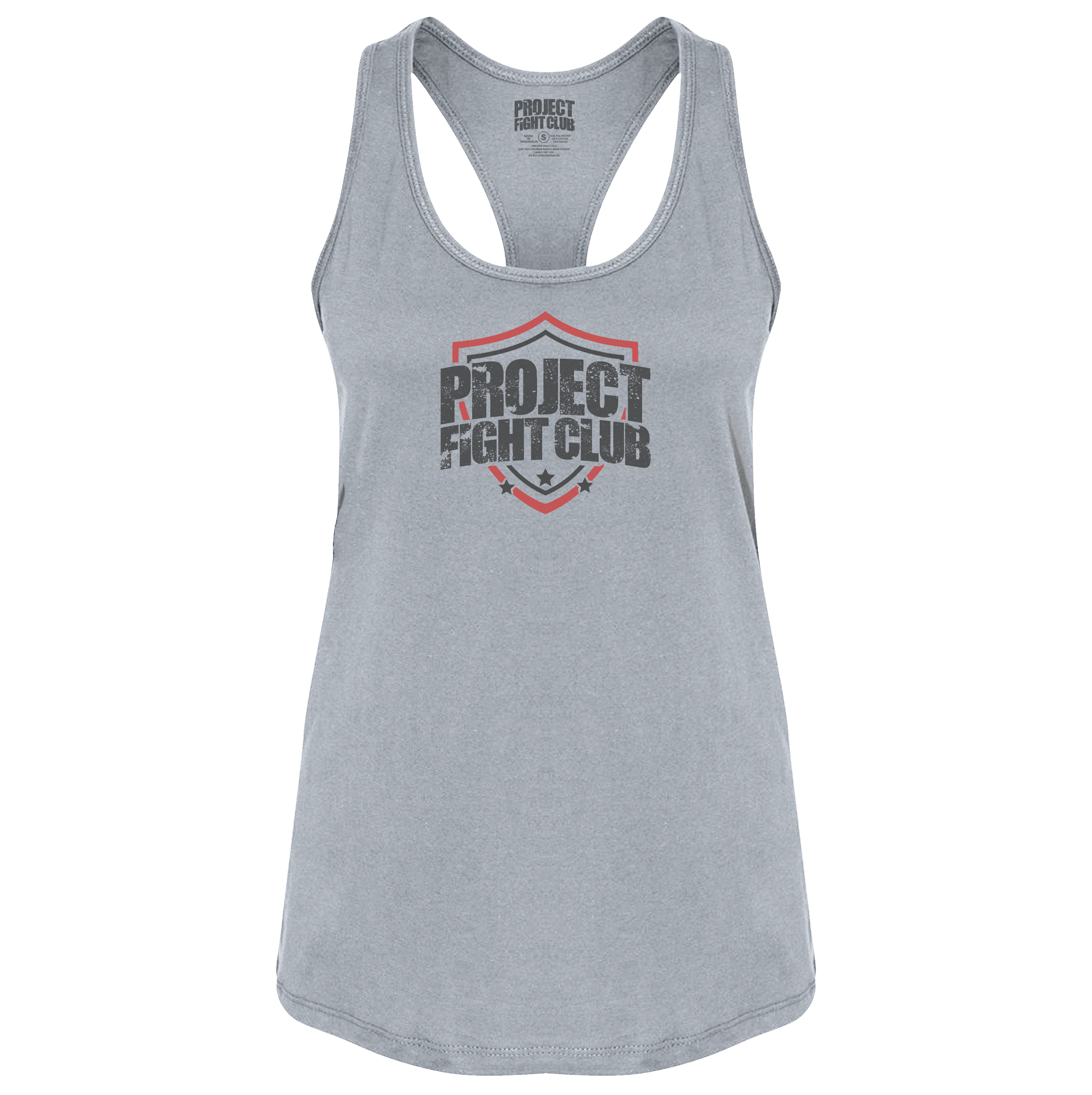 GREY RACERBACK TANK 3 - HONOR FIREFIGHTERS & EMTs