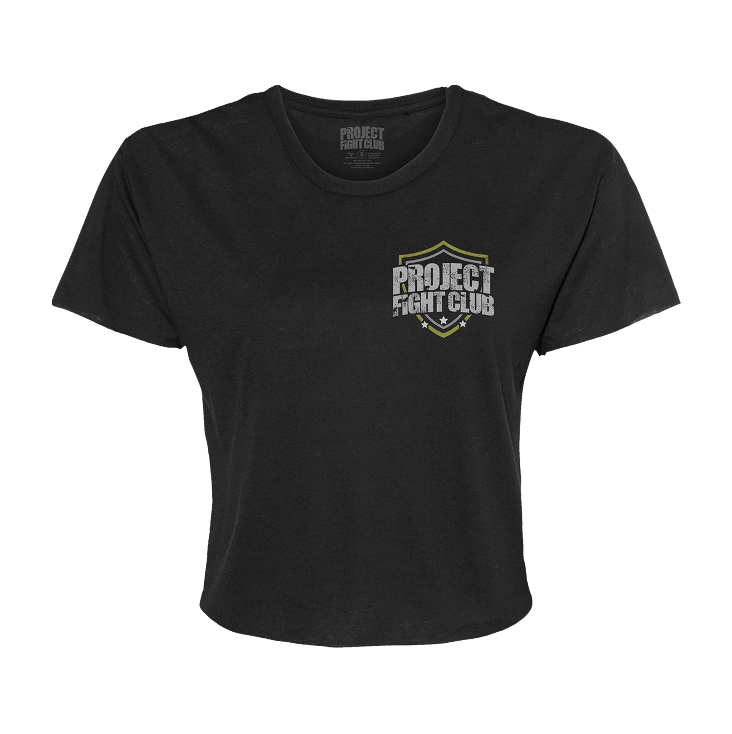 WOMENS GREY CROPPED TEE #3 - SPREAD CHRISTIANITY