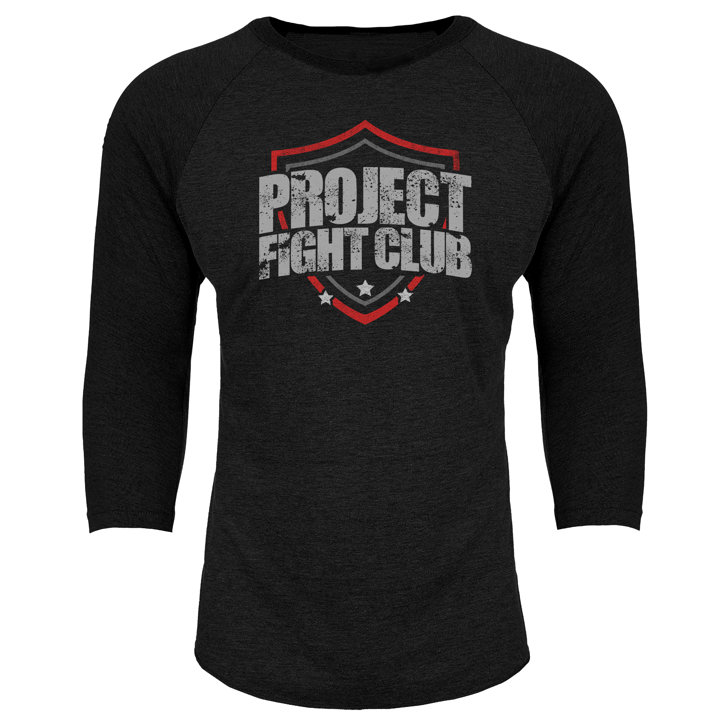 BLACK BASEBALL TEE #2 - HONOR FIREFIGHTERS & EMTs