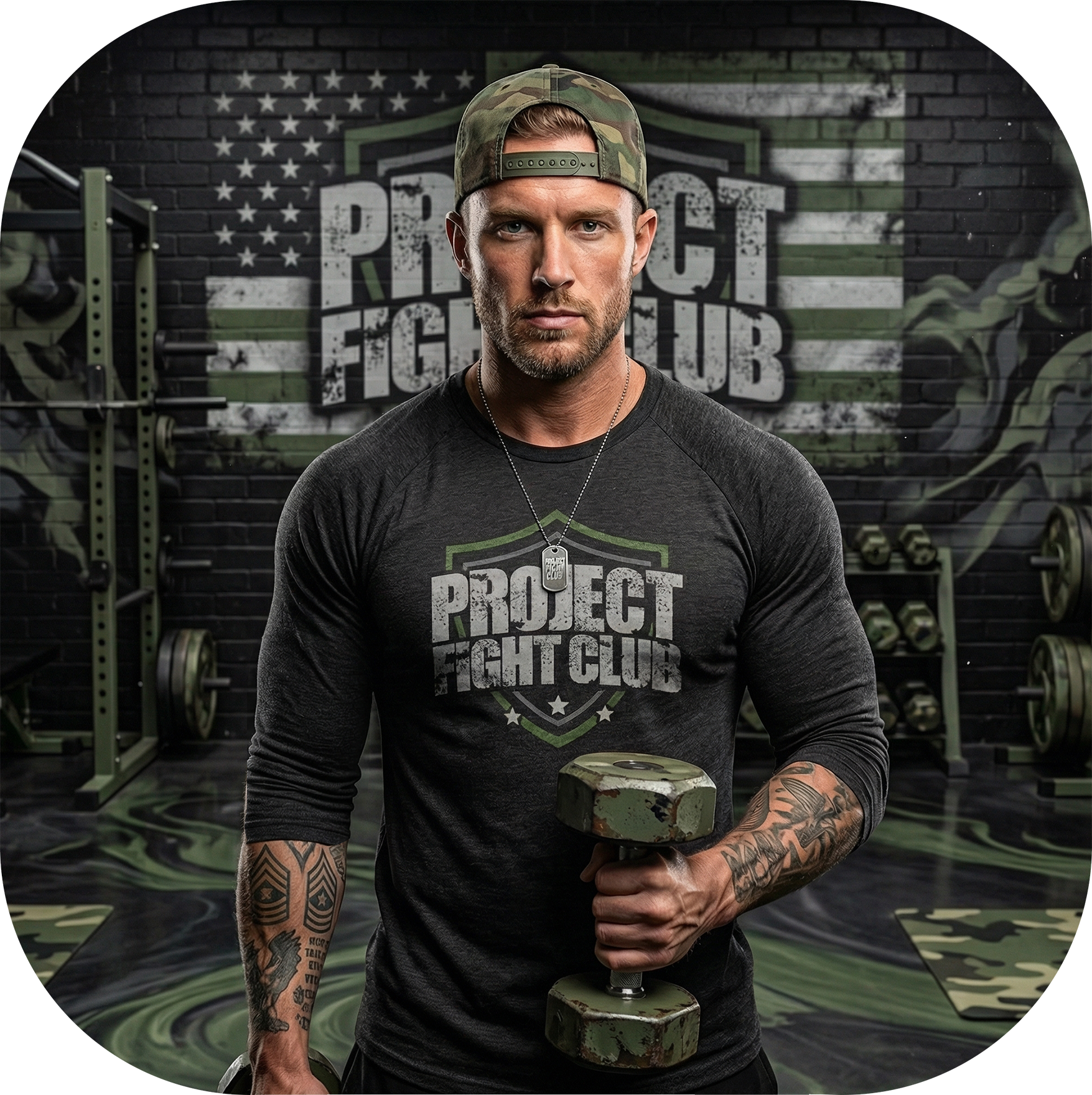 BLACK BASEBALL TEE 2 - HONOR SOLDIERS & VETERANS