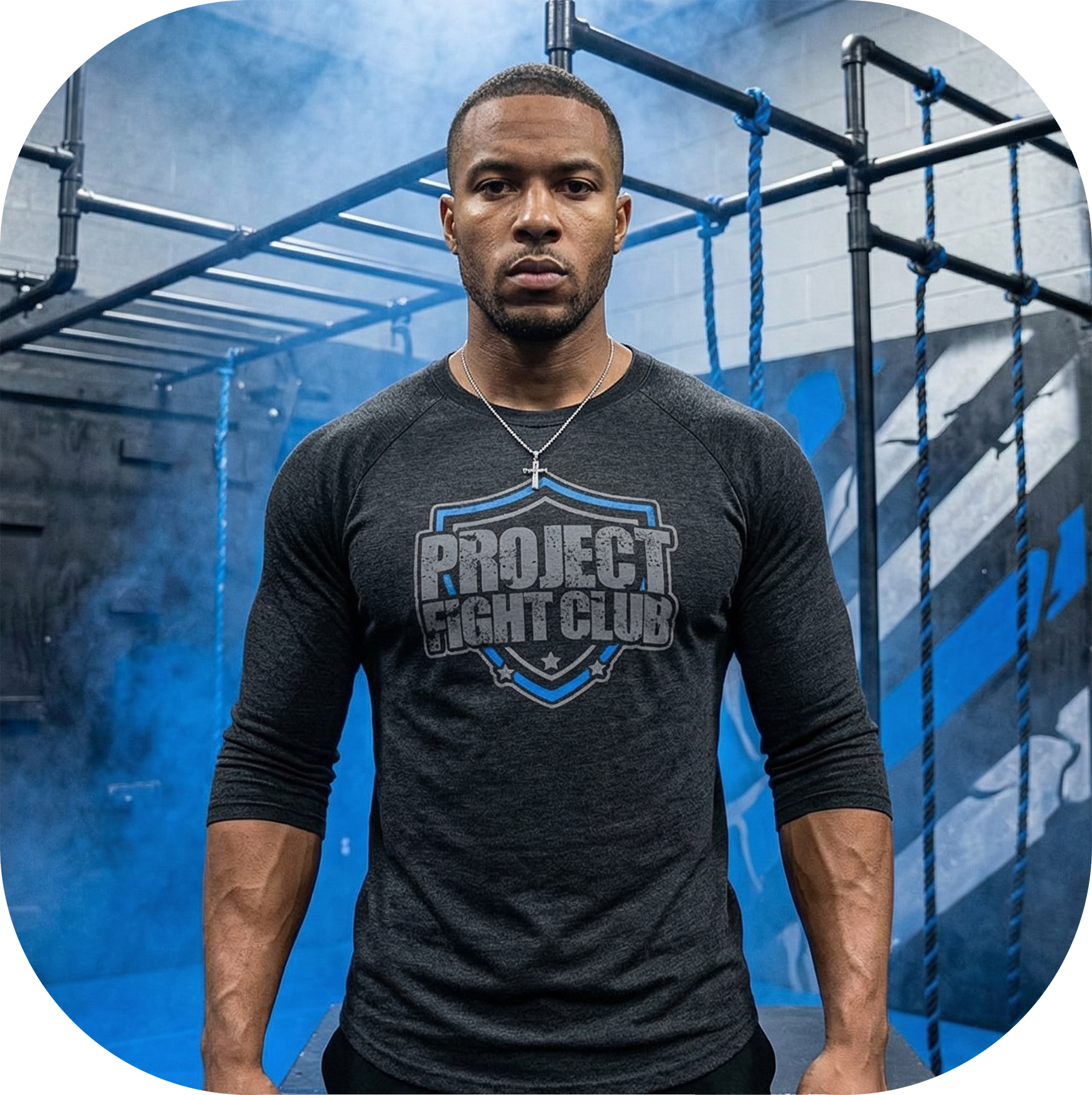 BLACK BASEBALL TEE #5 - SUPPORT POLICE