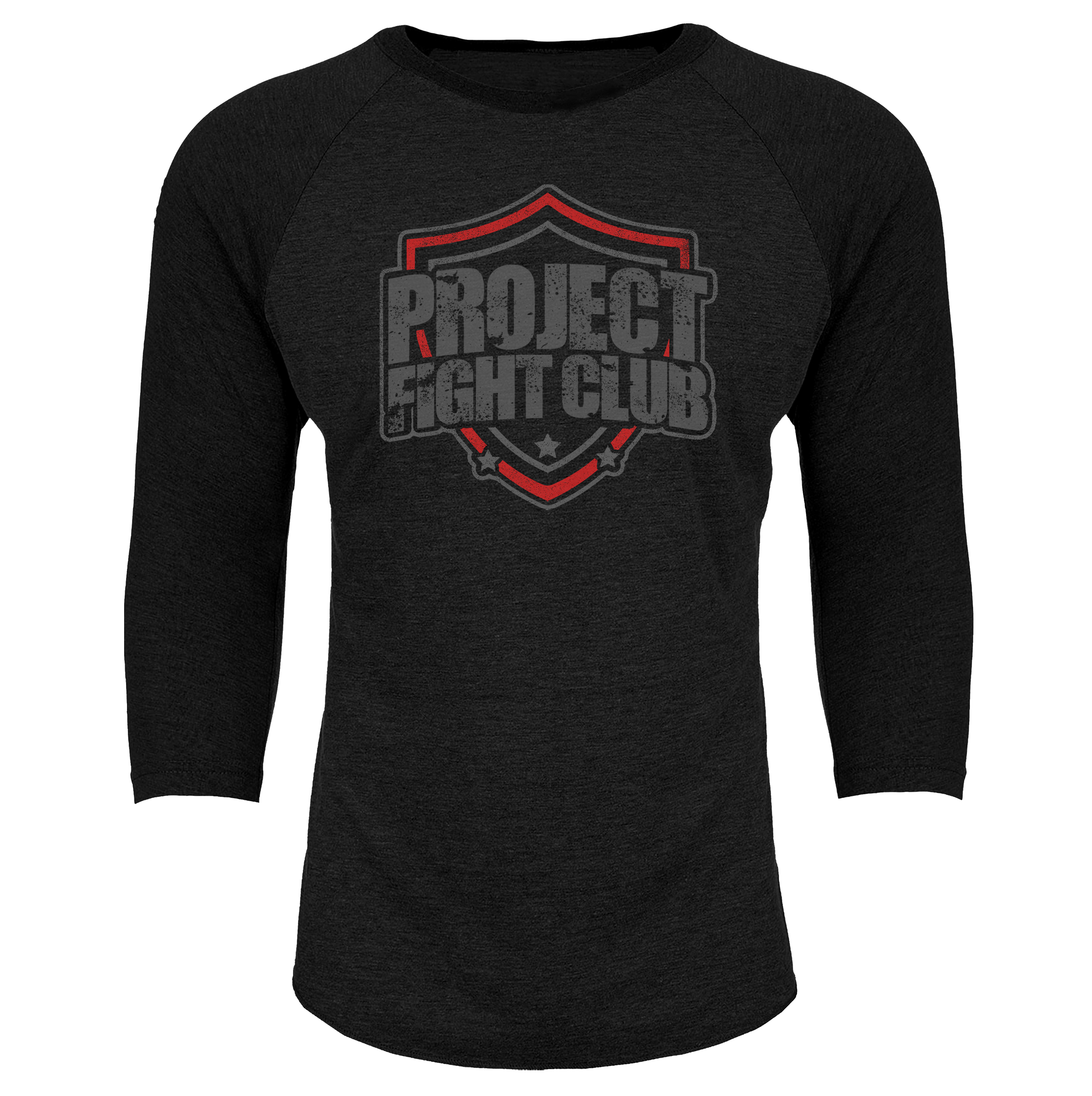 BLACK BASEBALL TEE #5 - HONOR FIREFIGHTERS & EMTs
