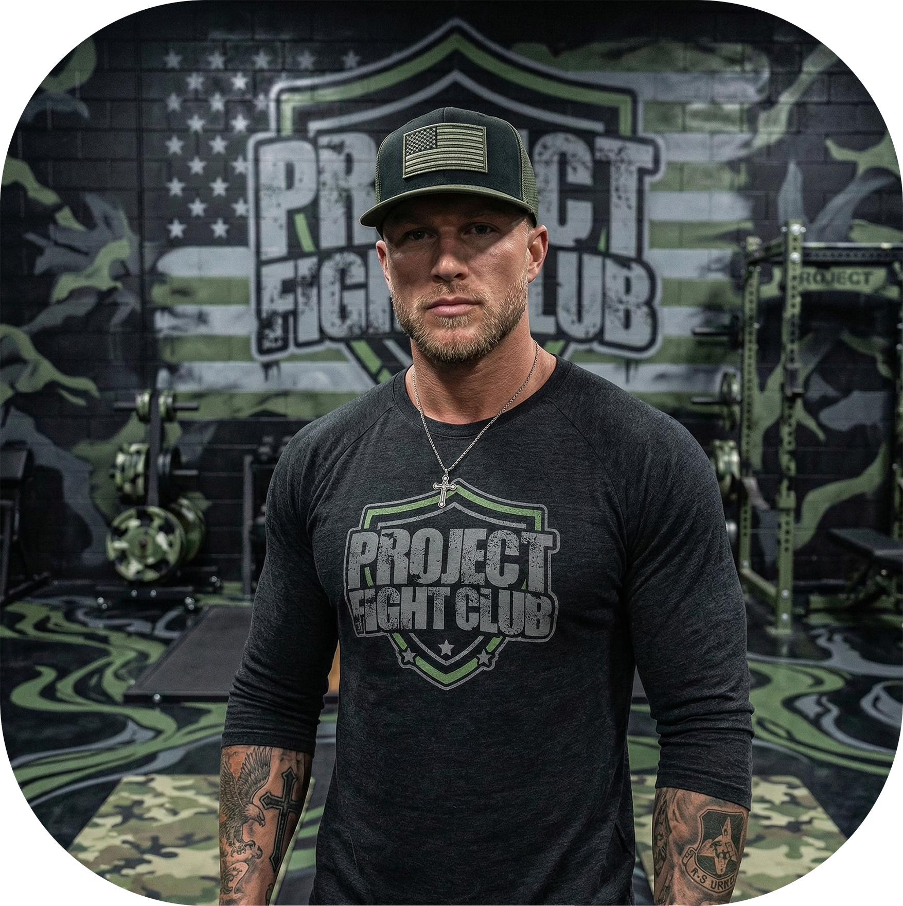 BLACK BASEBALL TEE 5 - HONOR SOLDIERS & VETERANS