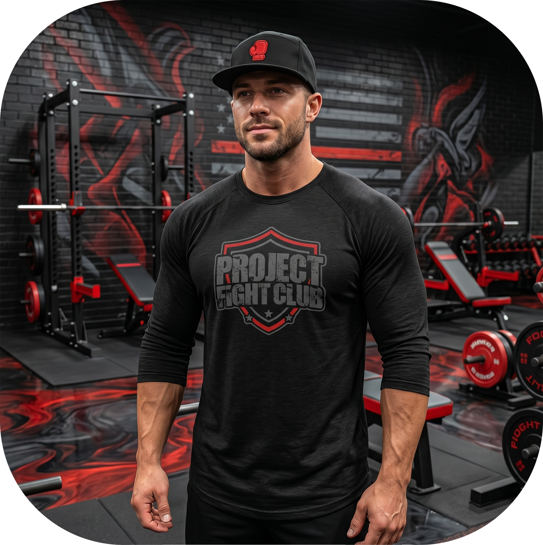 BLACK BASEBALL TEE #5 - HONOR FIREFIGHTERS & EMTs