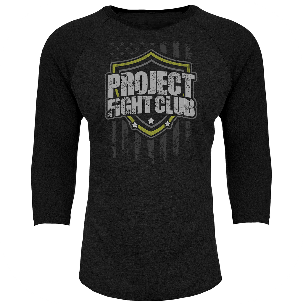 BLACK BASEBALL TEE #6 - SPREAD CHRISTIANITY