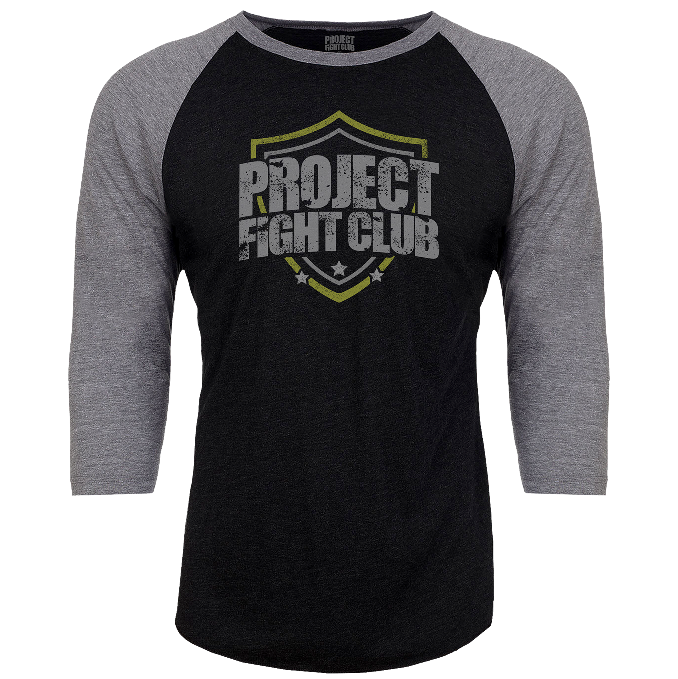 BLACK & GREY BASEBALL TEE #3 - SPREAD CHRISTIANITY