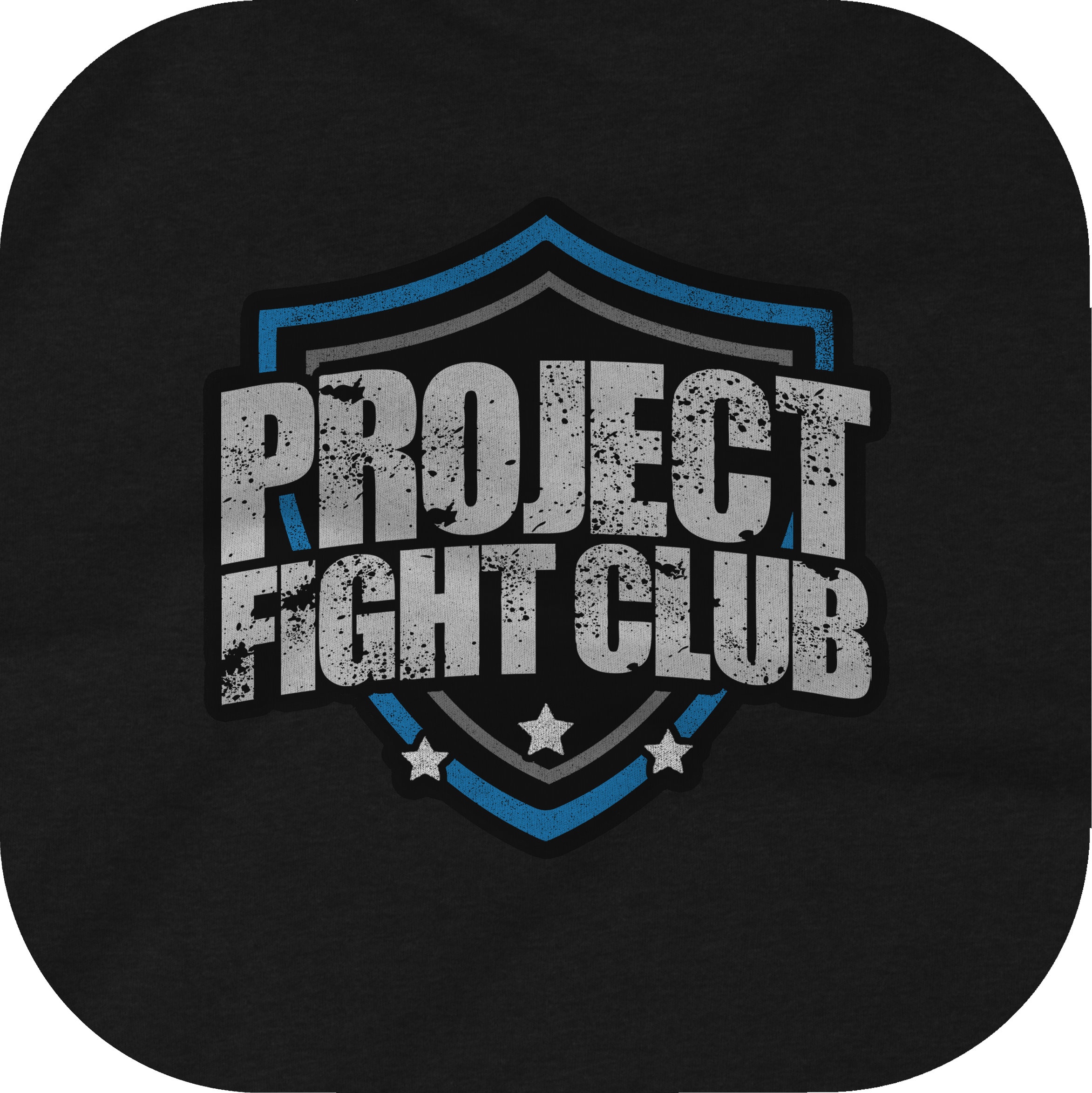 BLACK BASEBALL TEE - SUPPORT POLICE