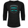 BLACK BASEBALL TEE #3 - FIGHT ADDICTION