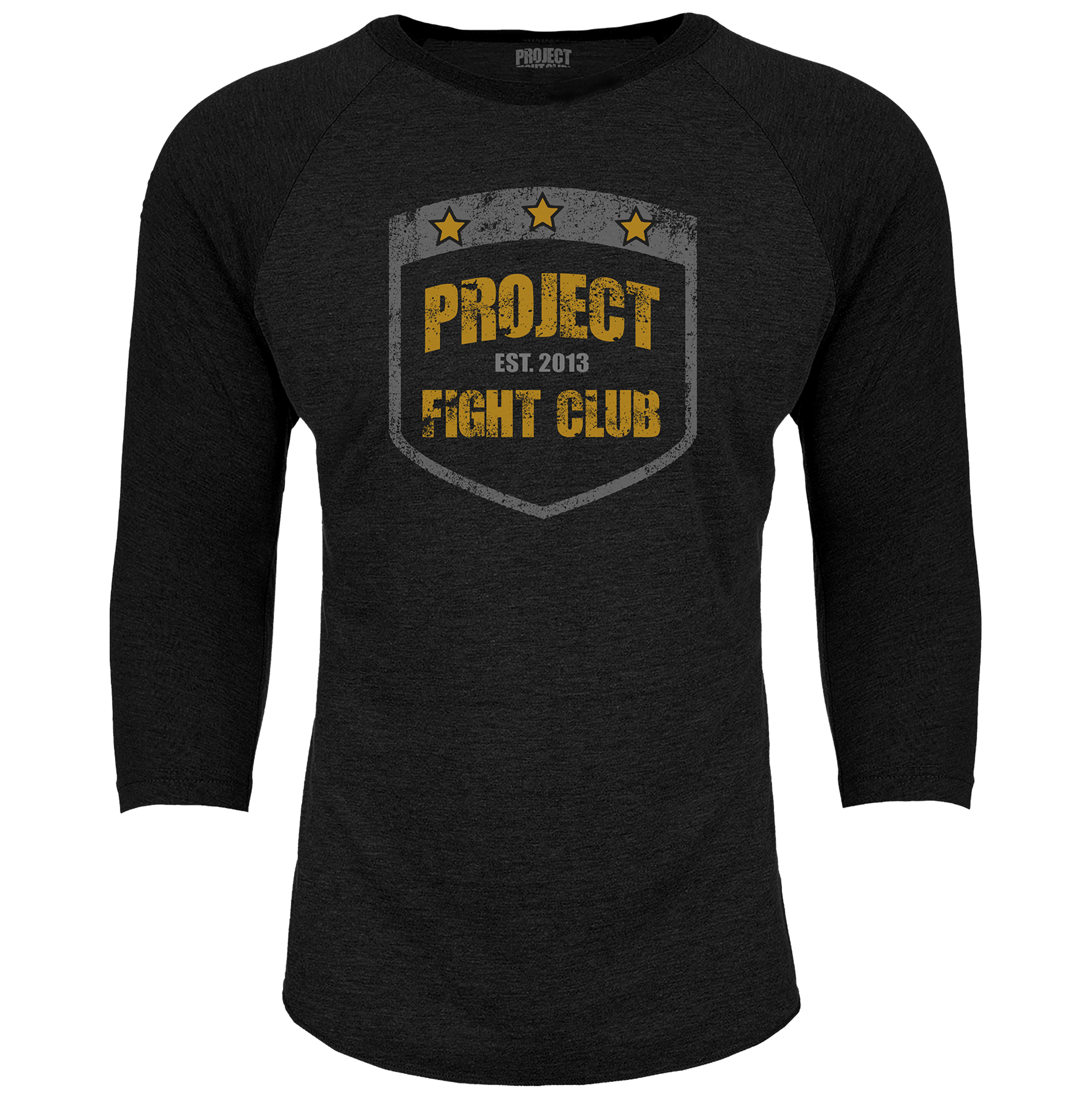 BLACK BASEBALL TEE #3 - PROTECT ANIMALS & WILDLIFE