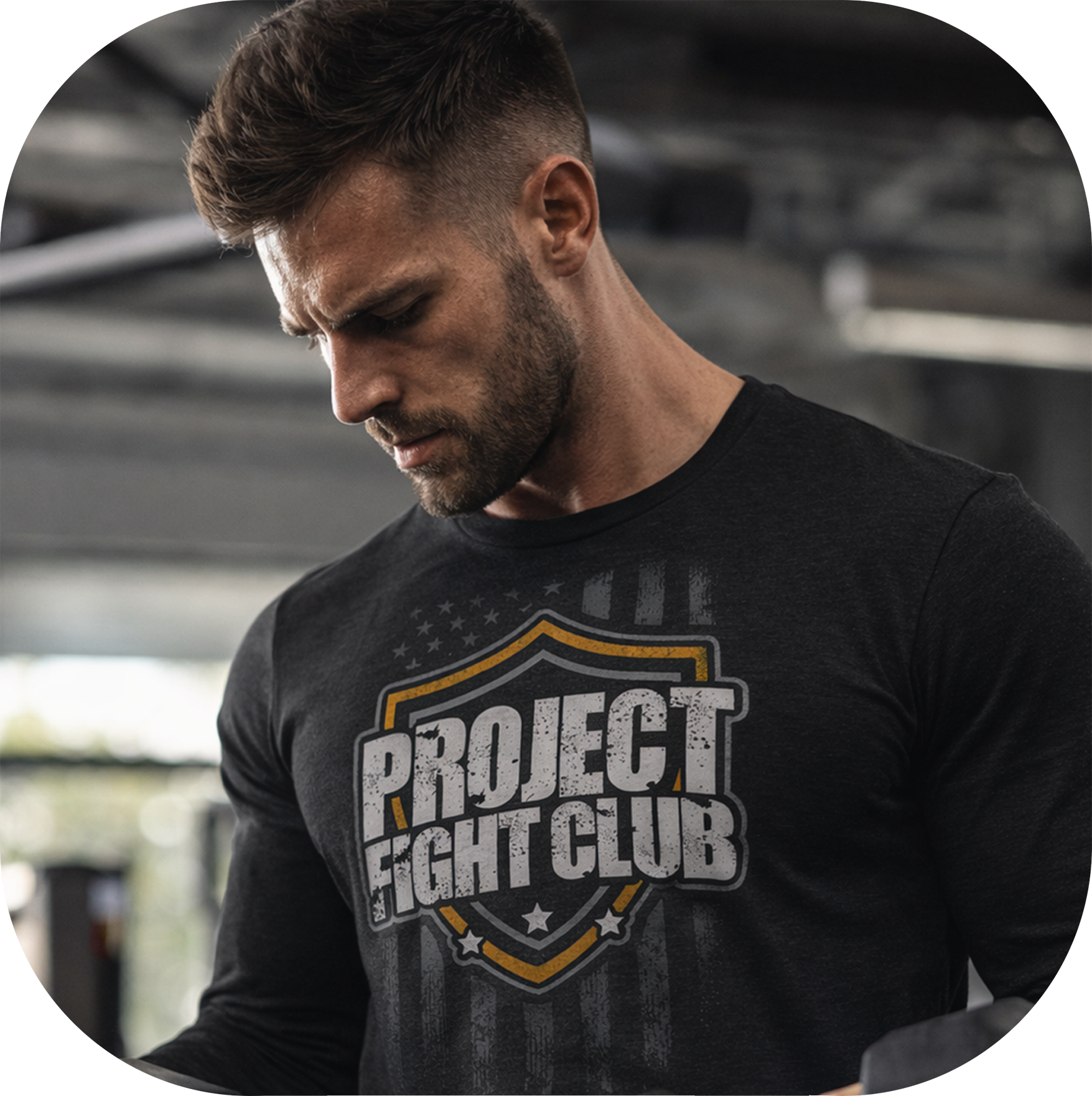BLACK BASEBALL TEE #6 - PROTECT ANIMALS & WILDLIFE