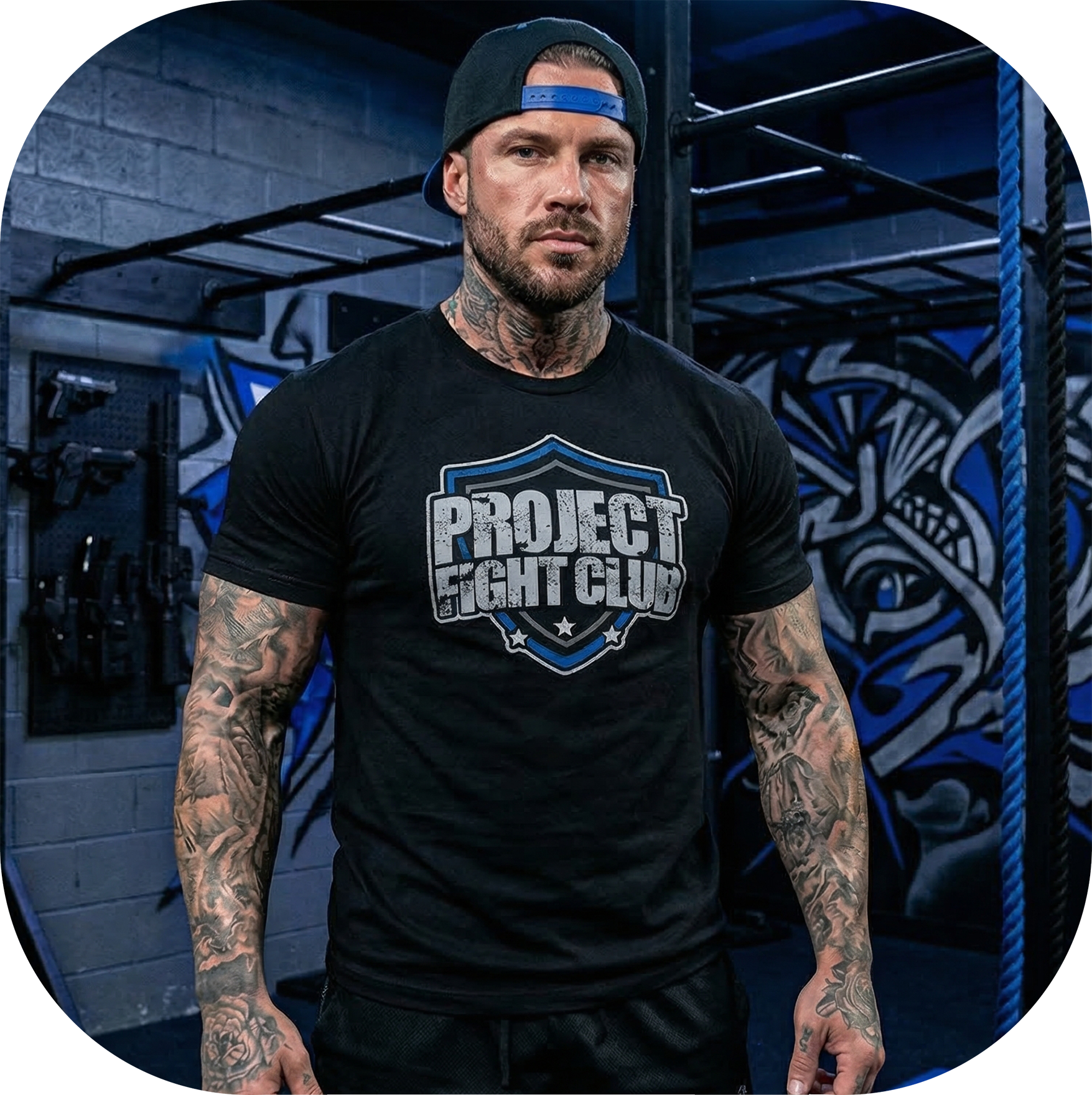 MENS BLACK T-SHIRT #2 - SUPPORT POLICE