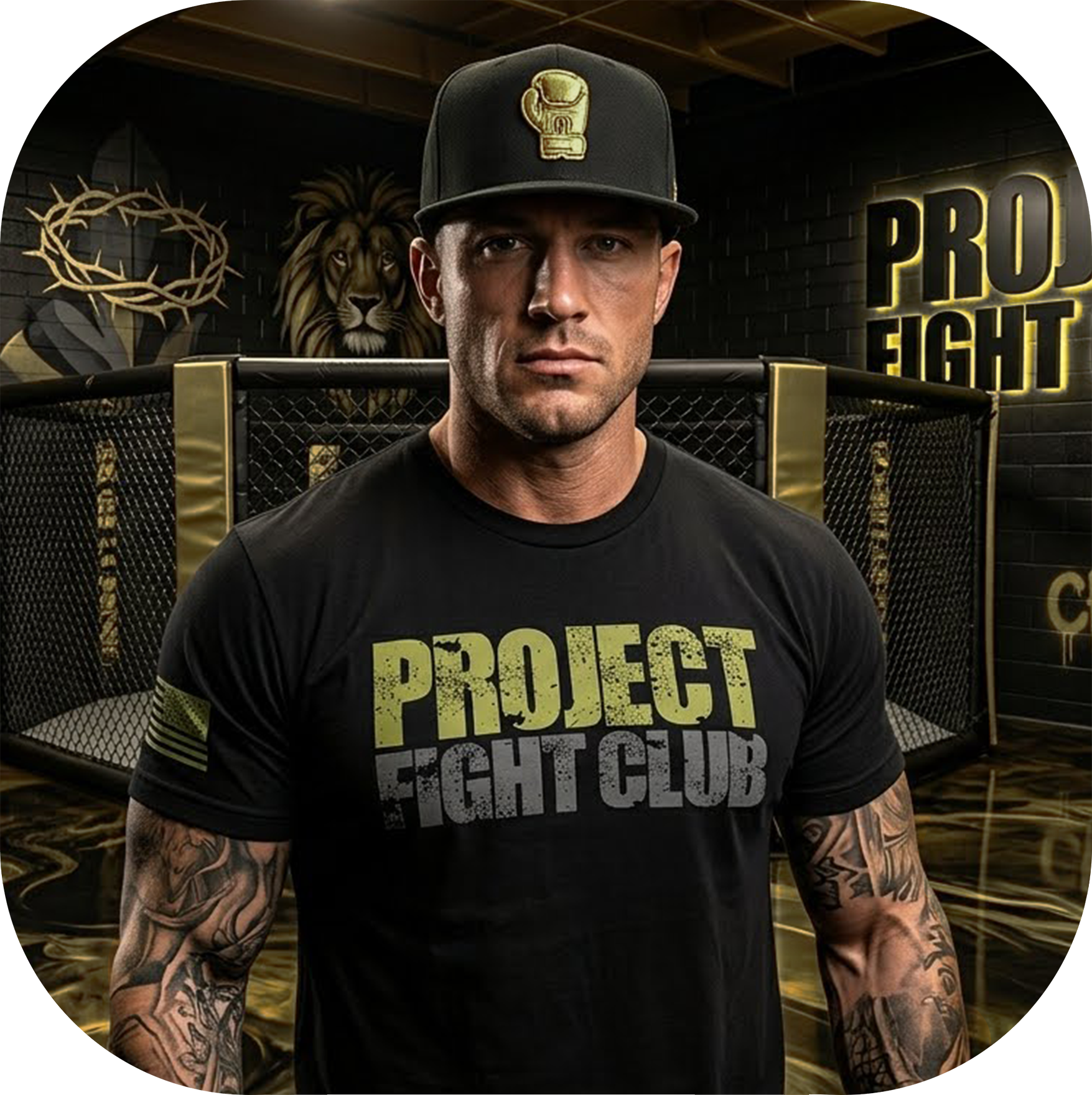 MENS BLACK T-SHIRT #4 - SPREAD CHRISTIANITY