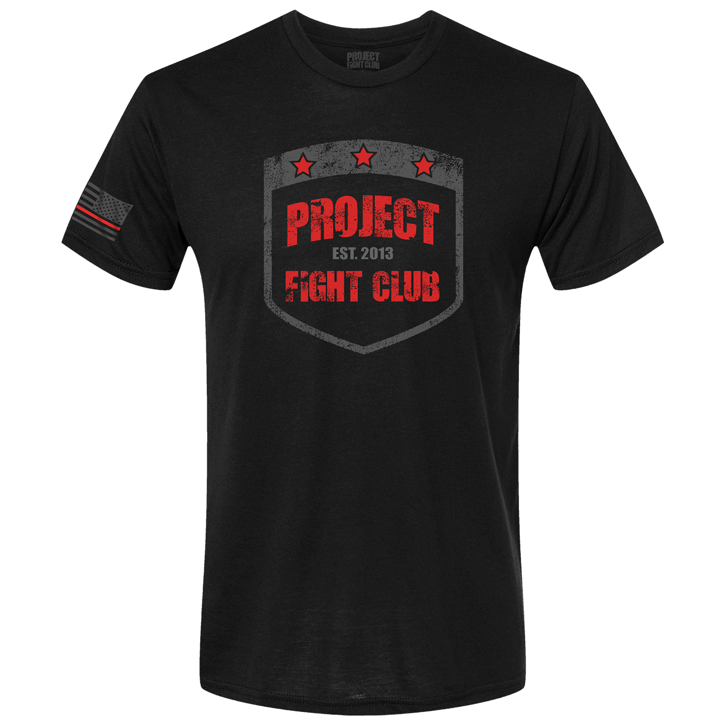 MENS BLACK T-SHIRT #5 - HONOR FIREFIGHTERS & EMTs