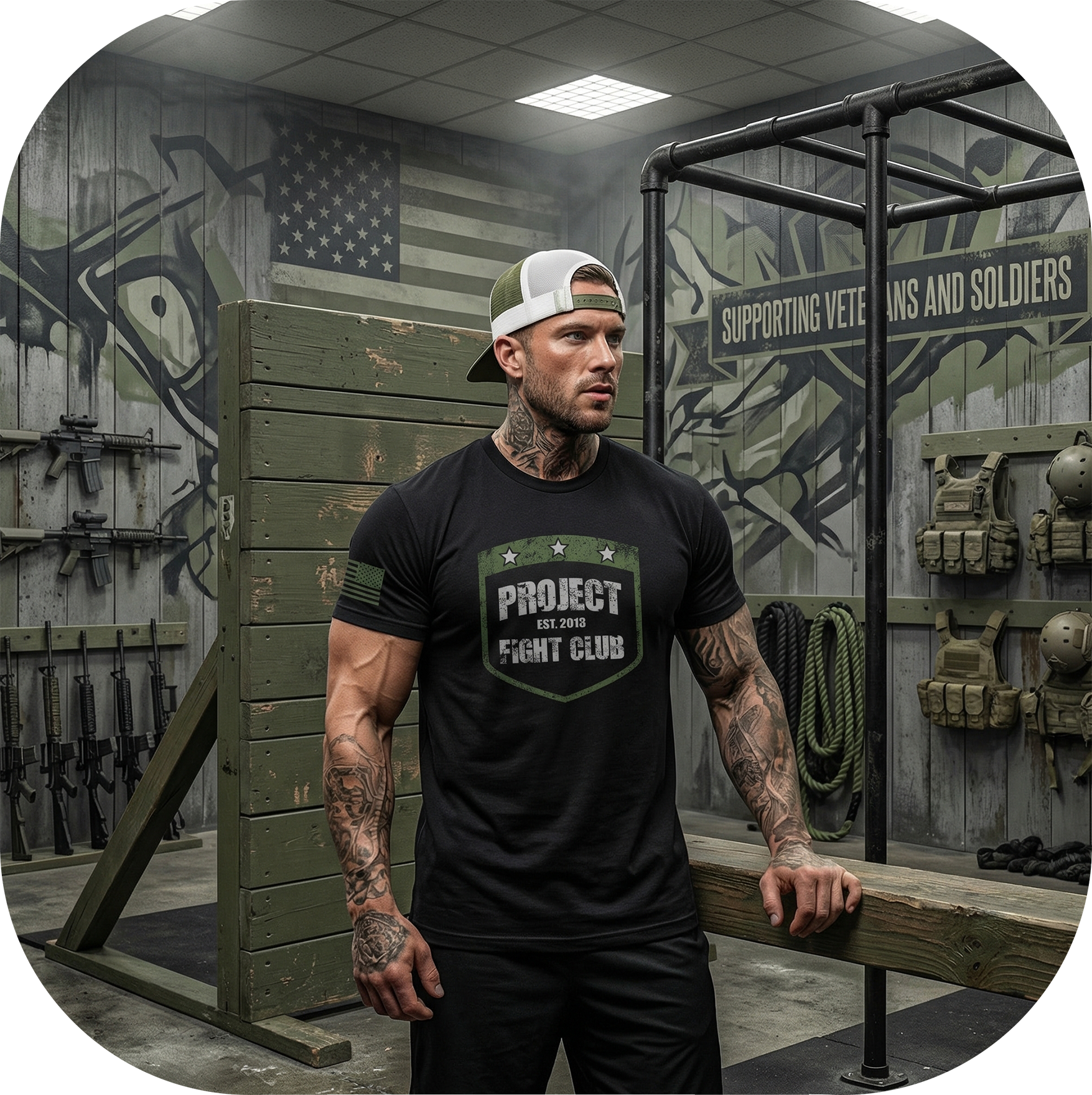 BLACK SHIRT 6 - HONOR SOLDIERS & VETERANS