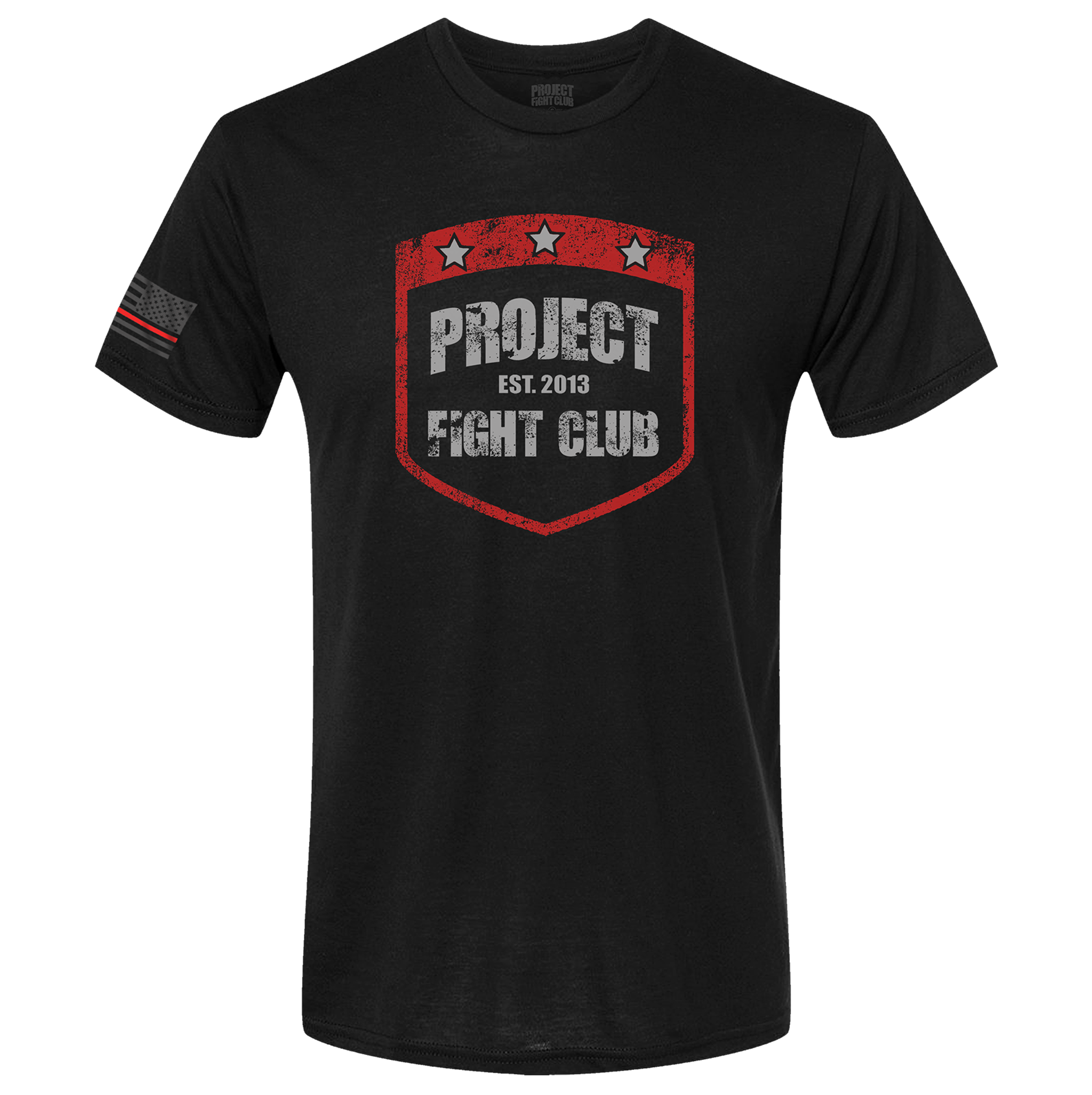 MENS BLACK T-SHIRT #6 - HONOR FIREFIGHTERS & EMTs