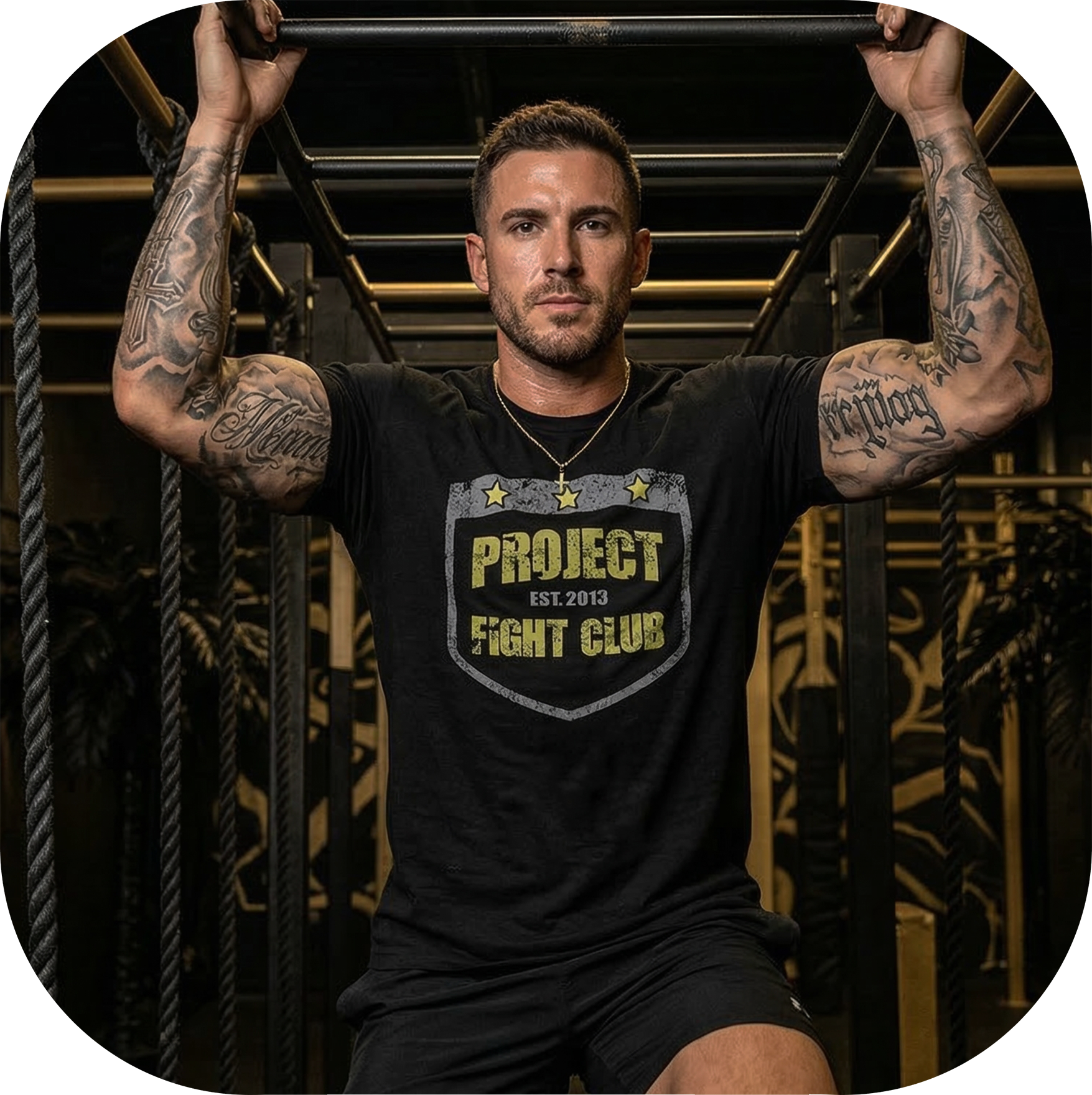MENS BLACK T-SHIRT #6 - SPREAD CHRISTIANITY