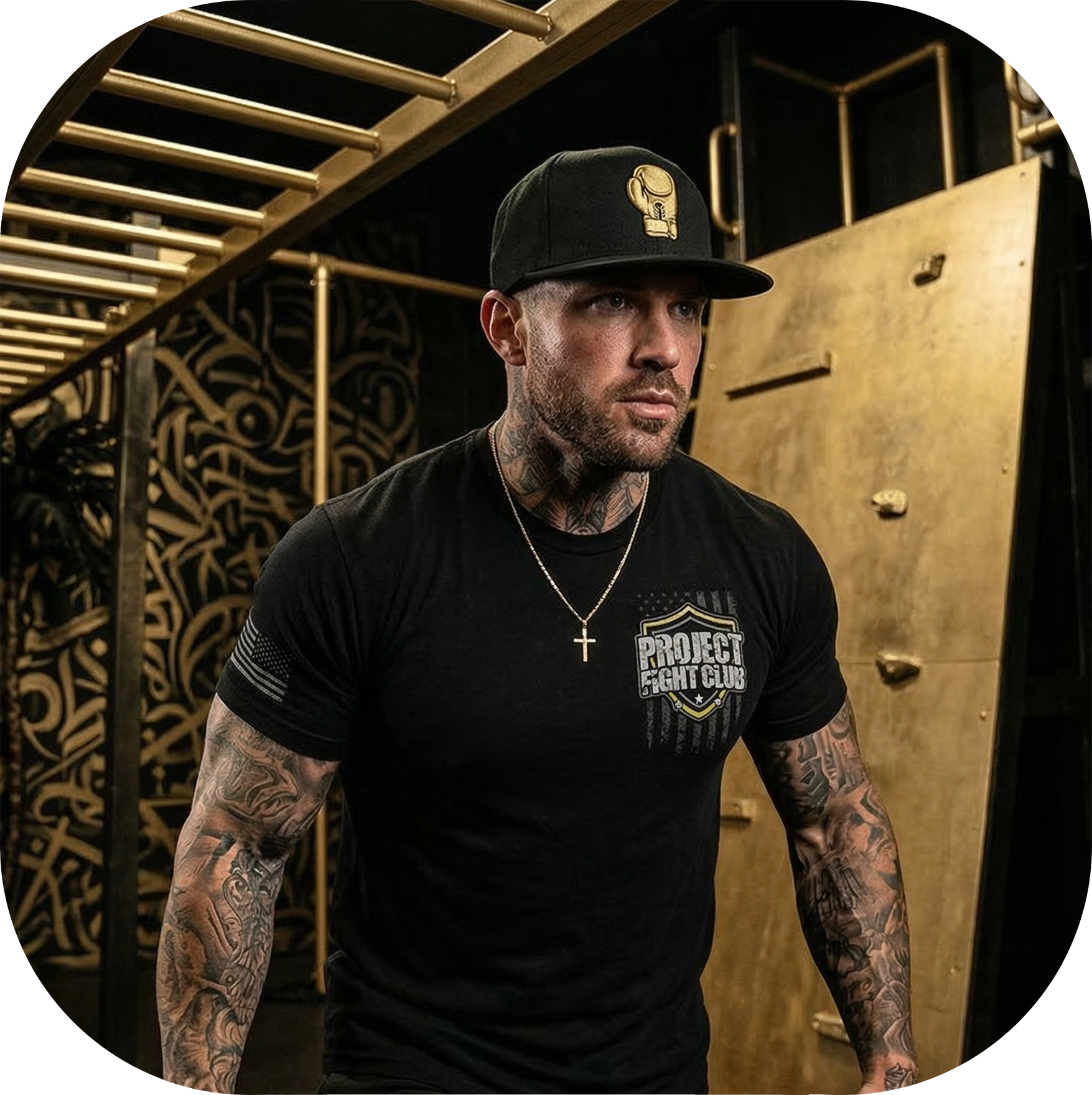 MENS BLACK T-SHIRT #8 - SPREAD CHRISTIANITY