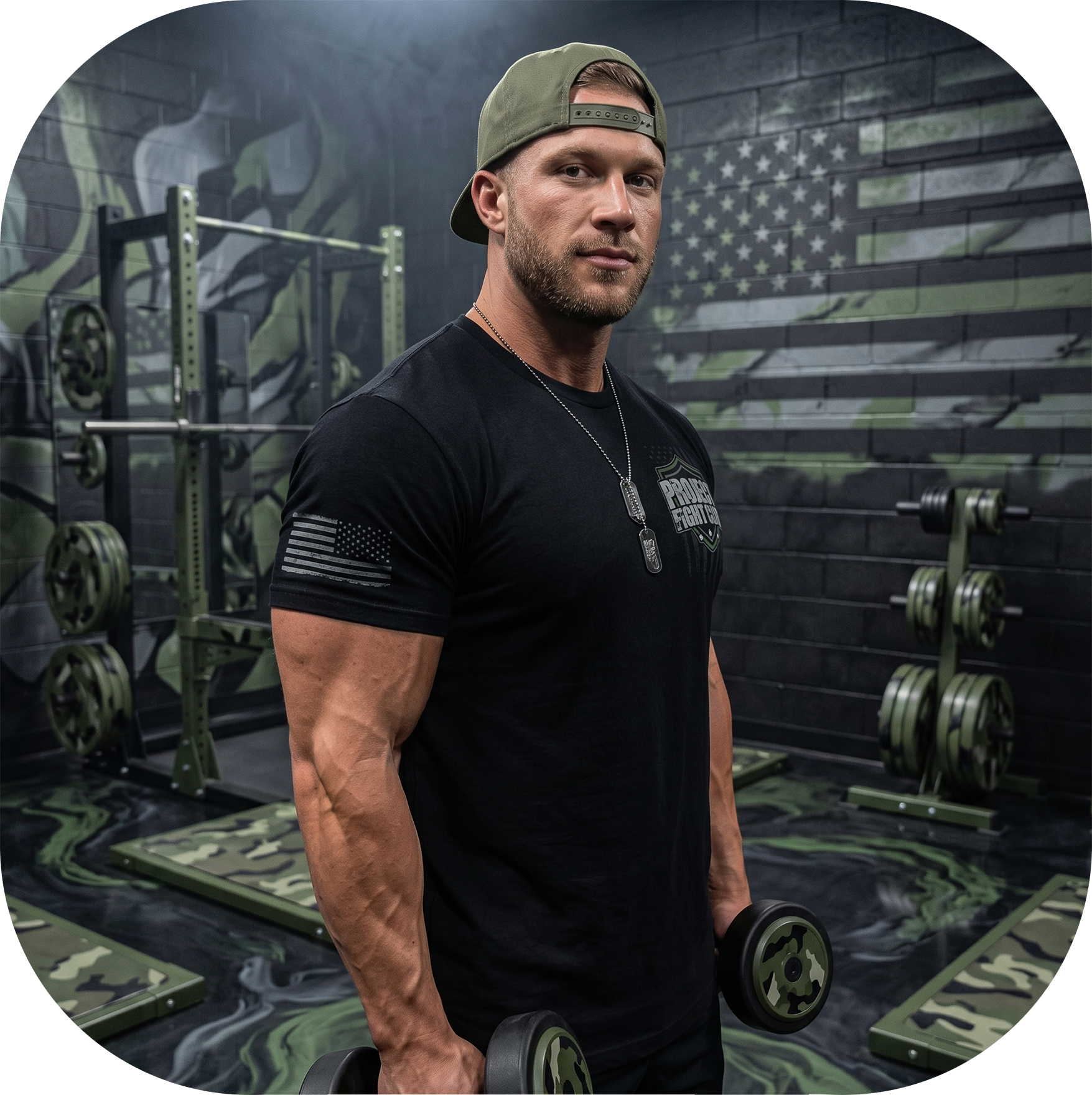 BLACK SHIRT 8 - HONOR SOLDIERS & VETERANS