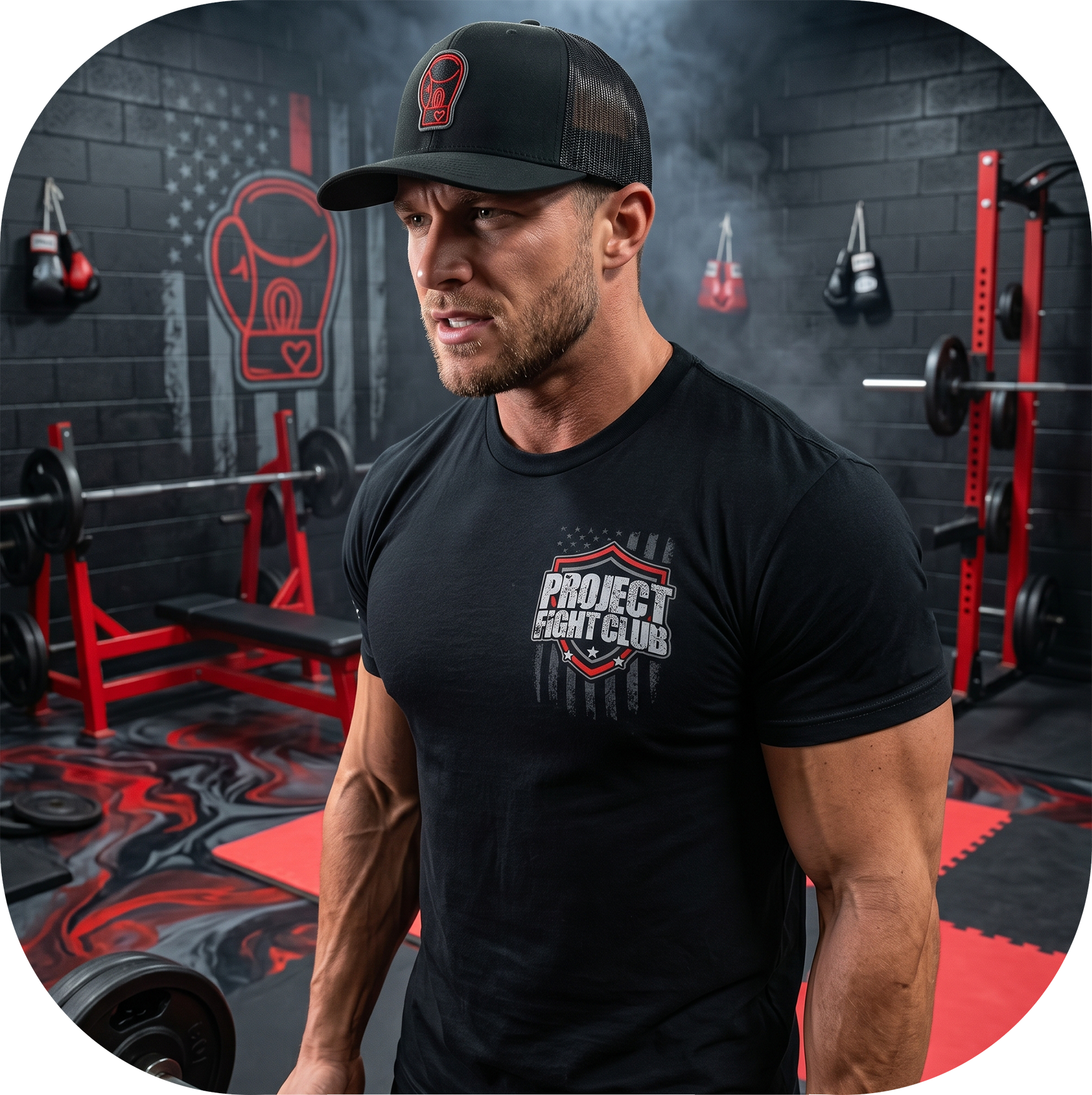 MENS BLACK T-SHIRT #8 - HONOR FIREFIGHTERS & EMTs