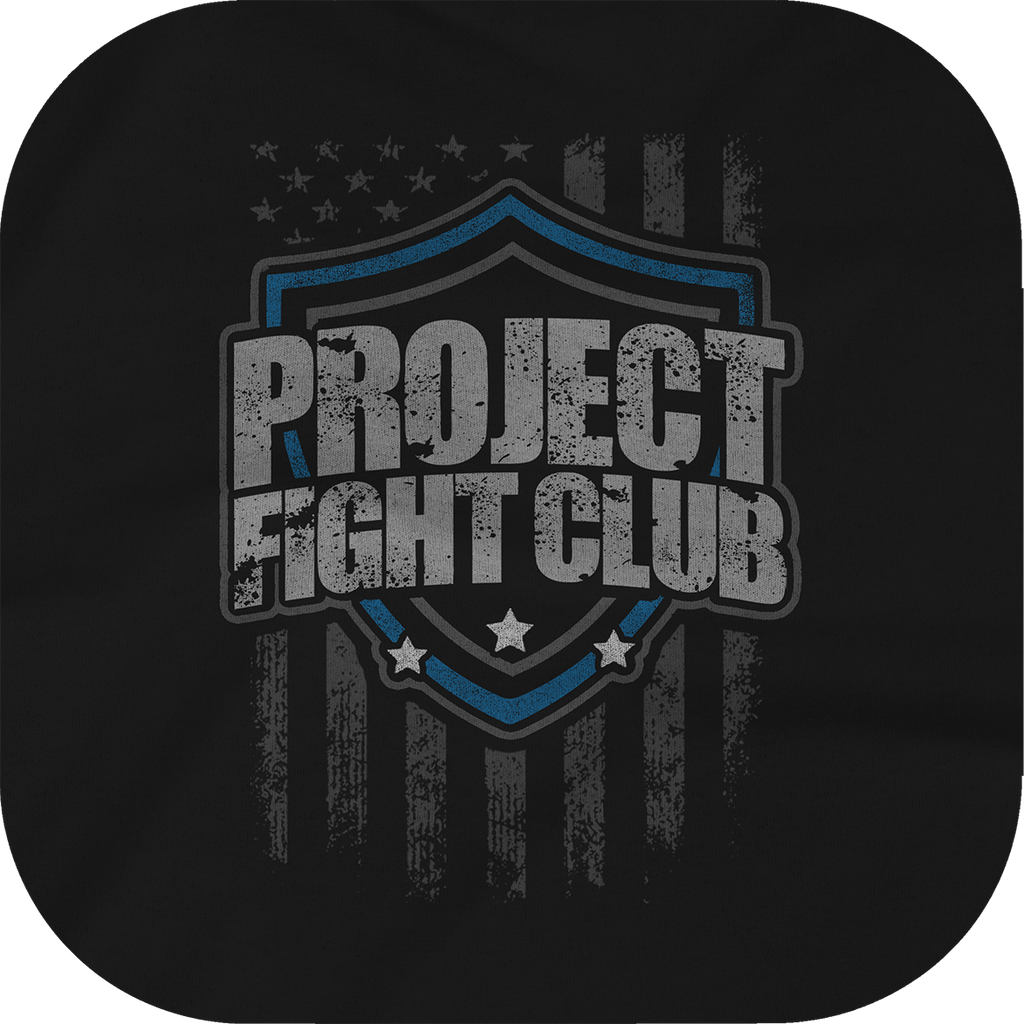 MENS BLACK T-SHIRT #8 - SUPPORT POLICE