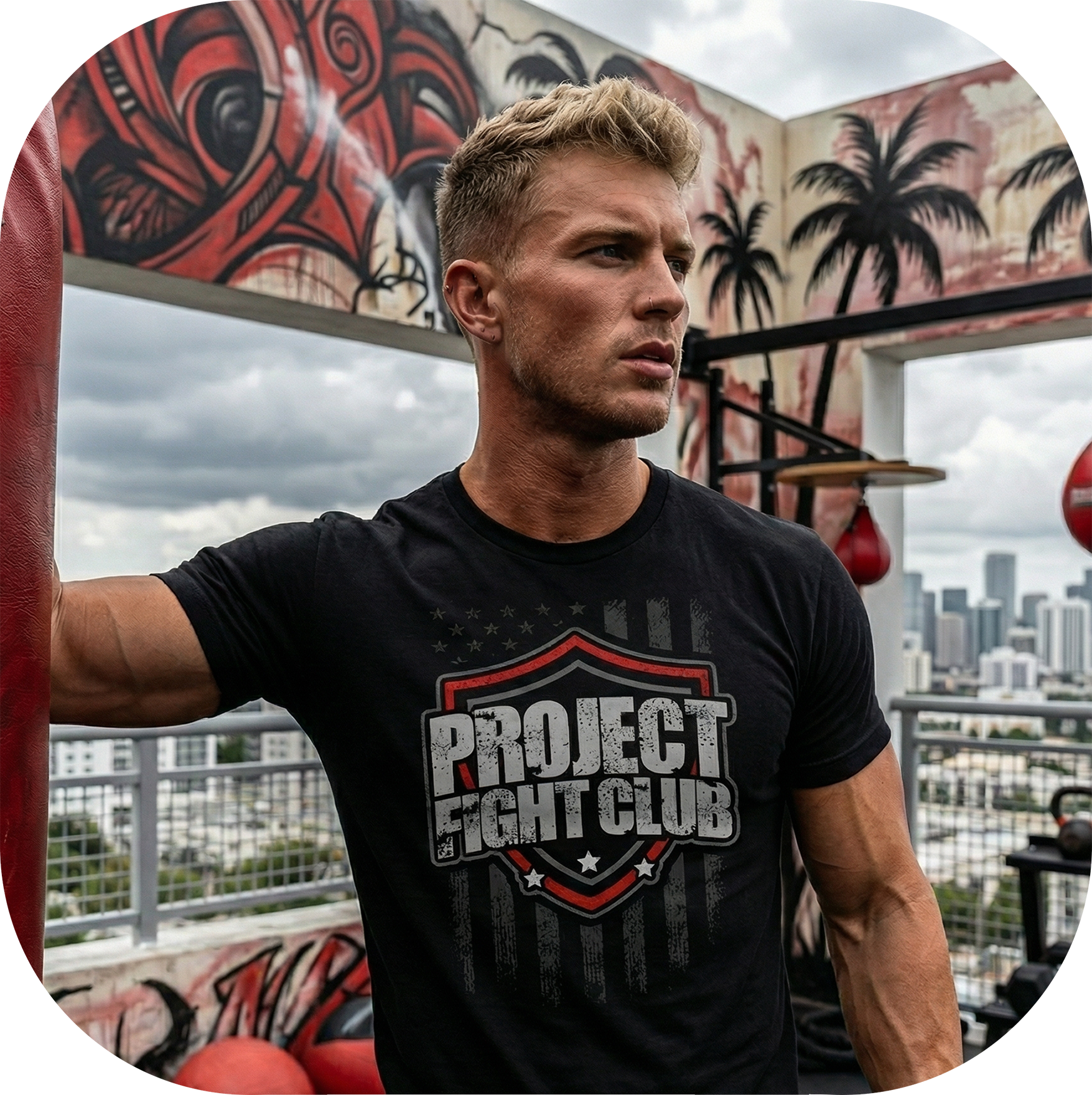MENS BLACK T-SHIRT #9 - HONOR FIREFIGHTERS & EMTs