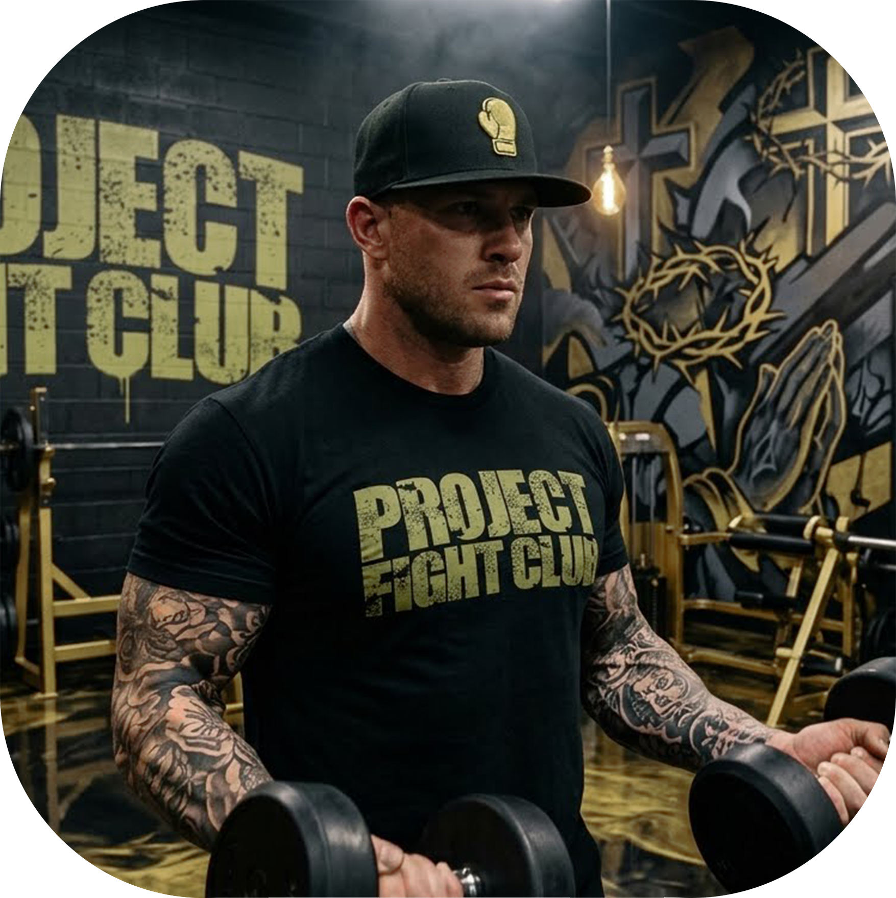 MENS BLACK T-SHIRT - SPREAD CHRISTIANITY